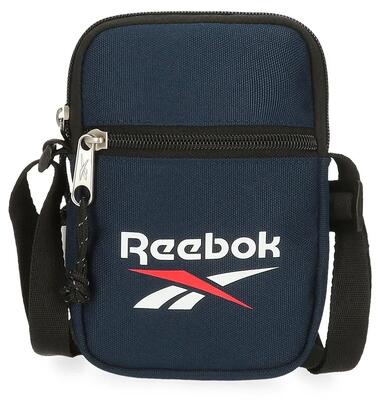 Borsa a tracolla piccola unisex Reebok Boston 17cm Nero