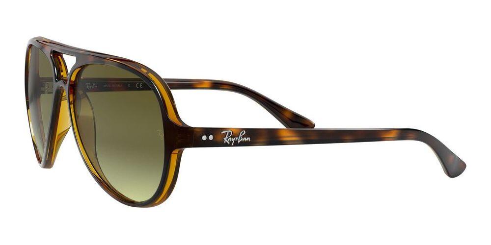 Lunettes de Soleil Ray-Ban CATS 5000 RB 4125 homme Taille 59/13/140 3/4