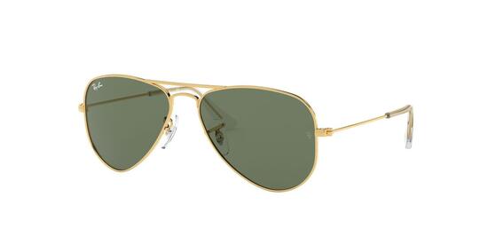 Lunettes de Soleil Ray-Ban AVIATOR JUNIOR RJ 9506S junior Taille 52/14/125