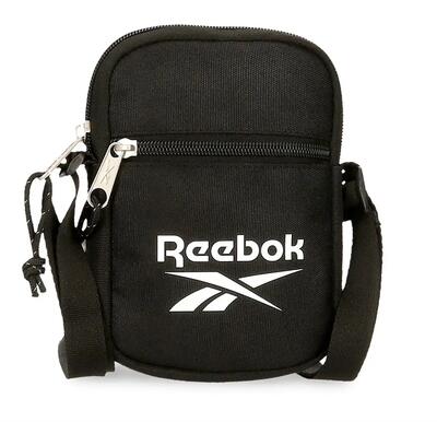 Borsa a tracolla piccola unisex Reebok Boston 17cm Nero
