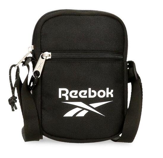 Borsa a tracolla piccola unisex Reebok Boston 17cm Nero