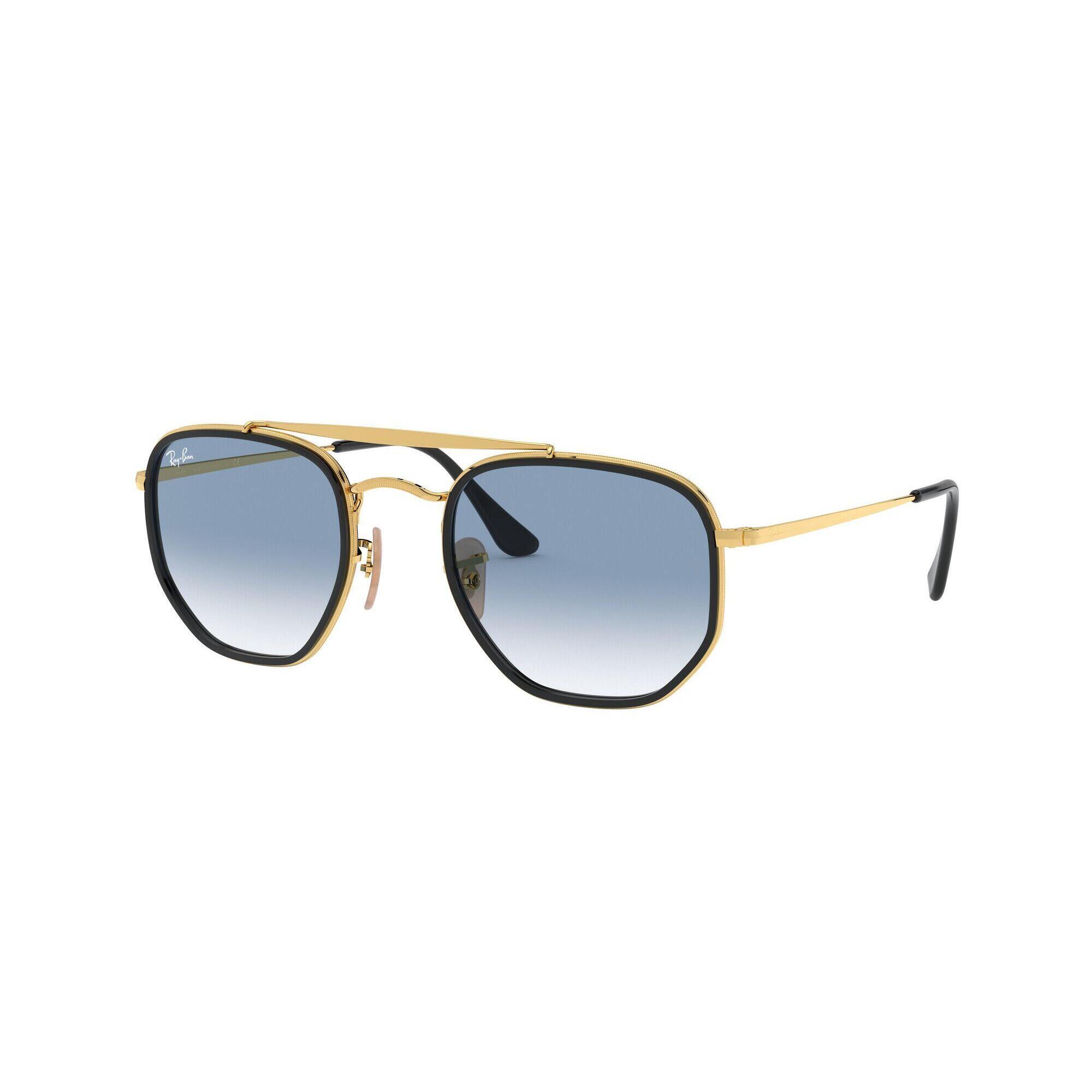 Ray-ban - Lunettes De Soleil Ray-ban The Marshal Ii Rb 3648m Unisex Taille 52/23/145 - Lunettes De Soleil - Bleu|jaune - Taille Unique - Decathlon