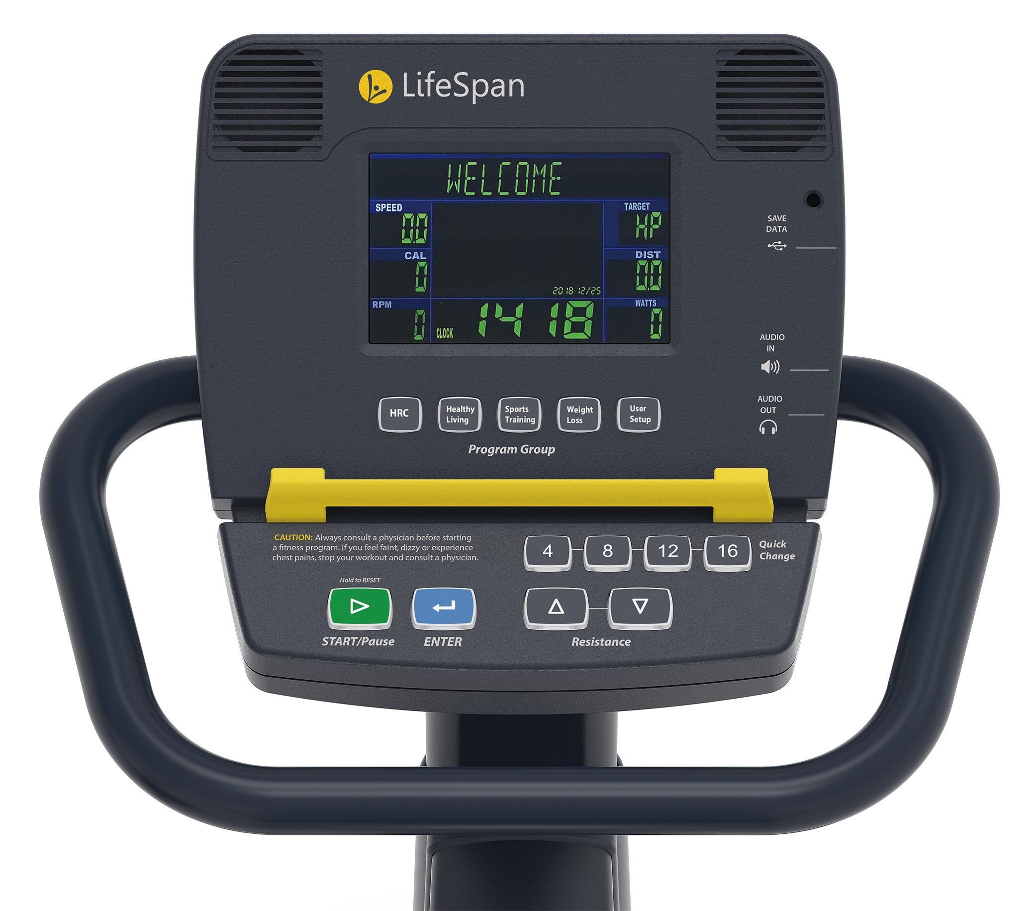 LifeSpan Fitness Recumbent Bike R3i 2/7