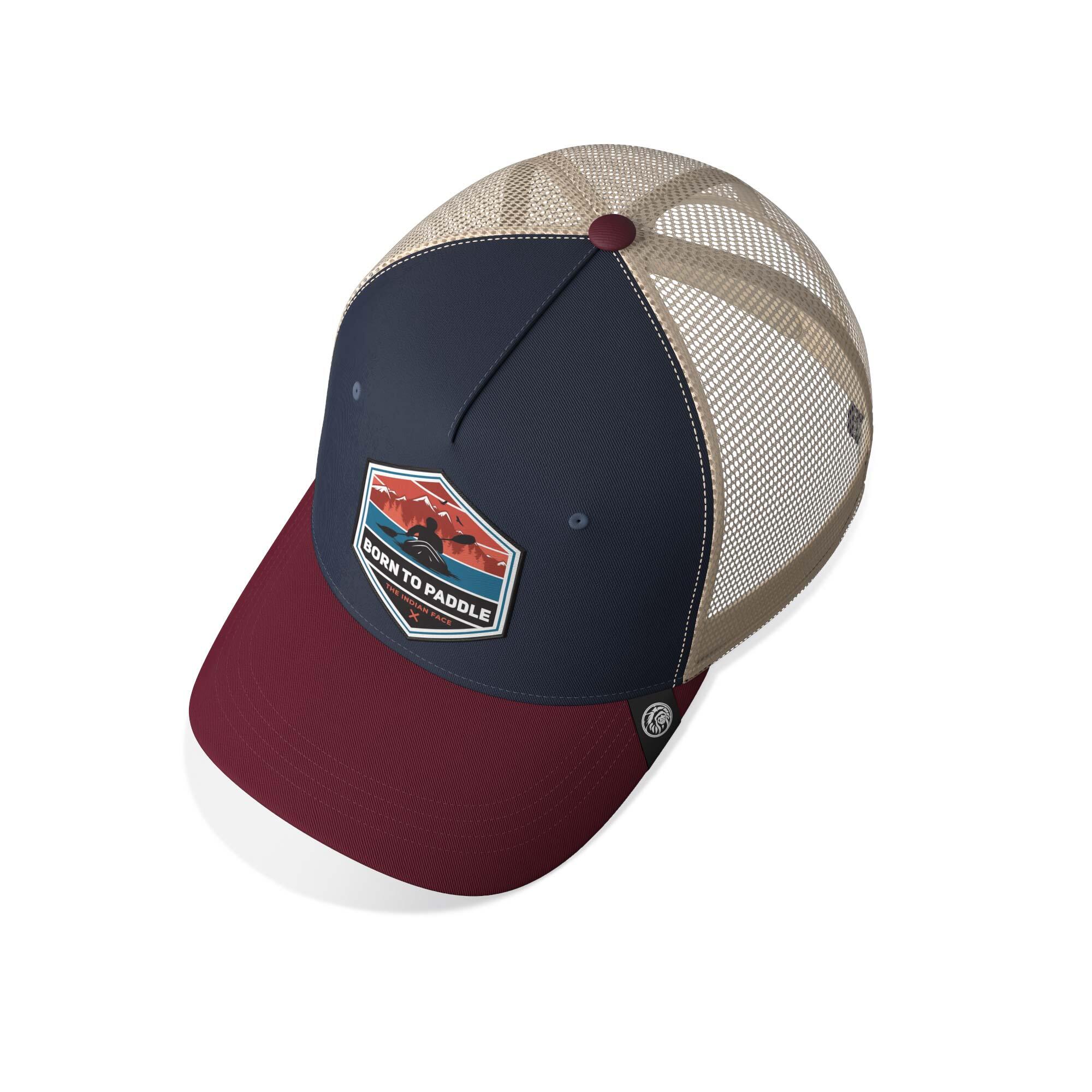 Unisex Outdoor Gorra Trucker Transpirable Ajustable Born to Paddle 3/5