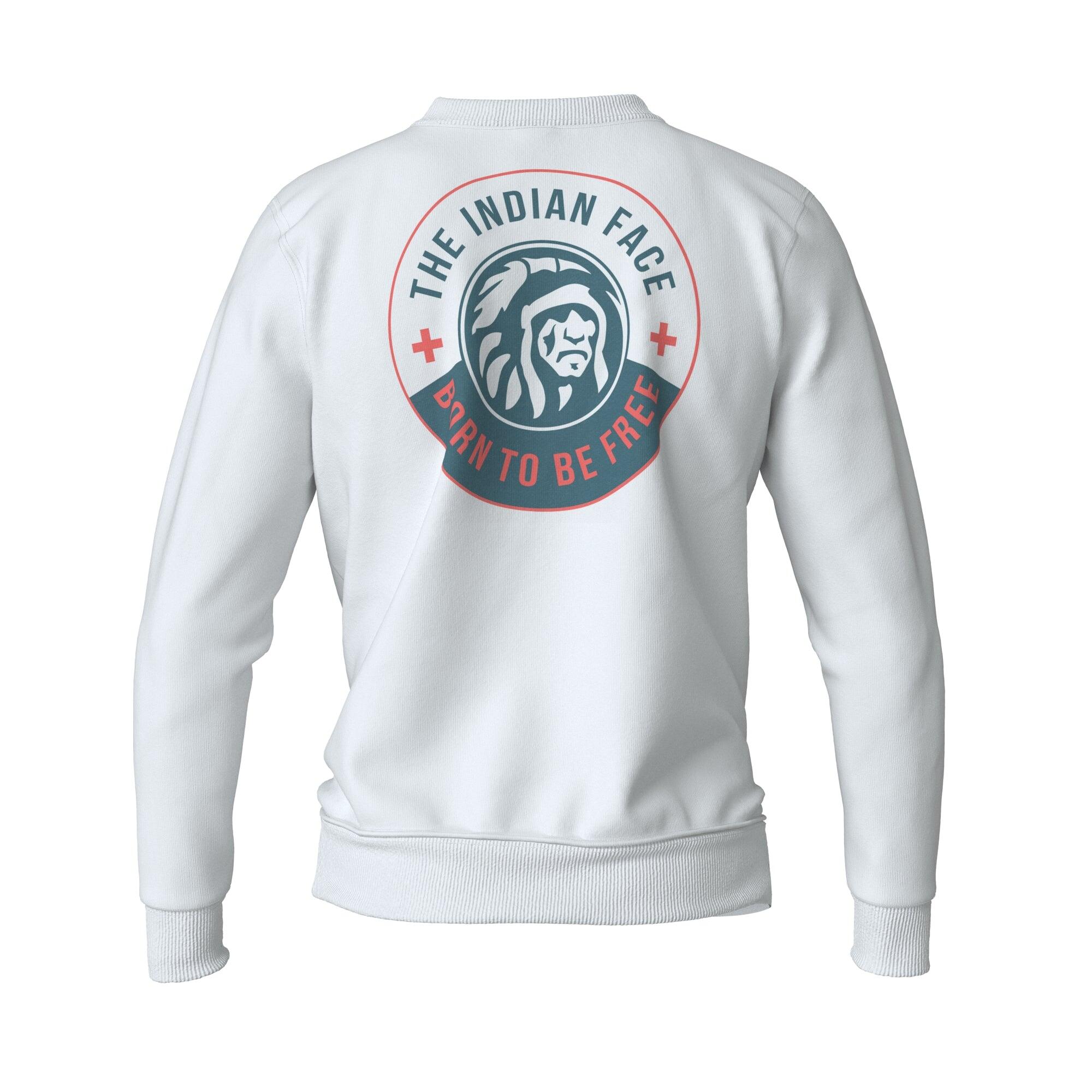 Sudadera de Fitness The Indian Face Unisex Spirit Blanco 2/4