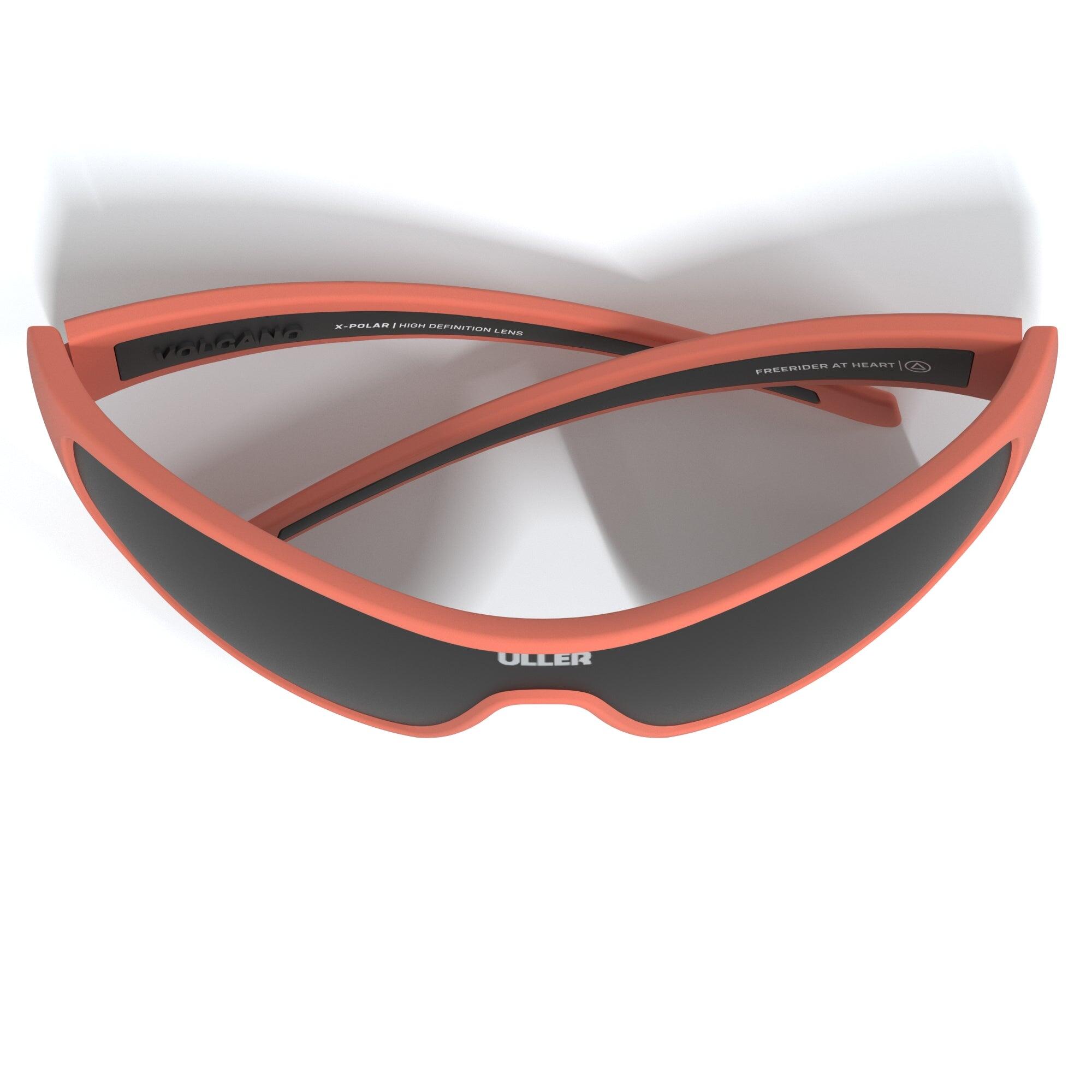 Unisex running ciclismo gafas deportivas UV400 Vulcano Uller Rosa / Negro 4/5