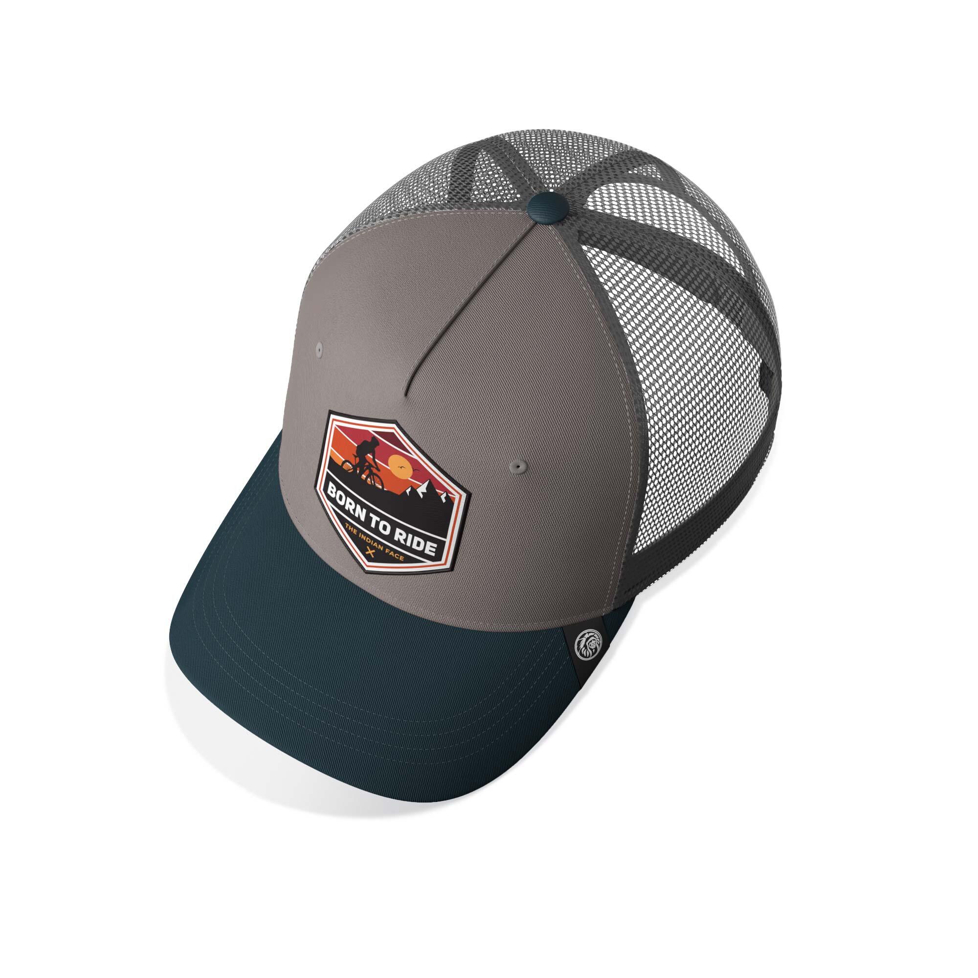 Unisex Outdoor Gorra Trucker Transpirable Ajustable Born to Ride 3/5