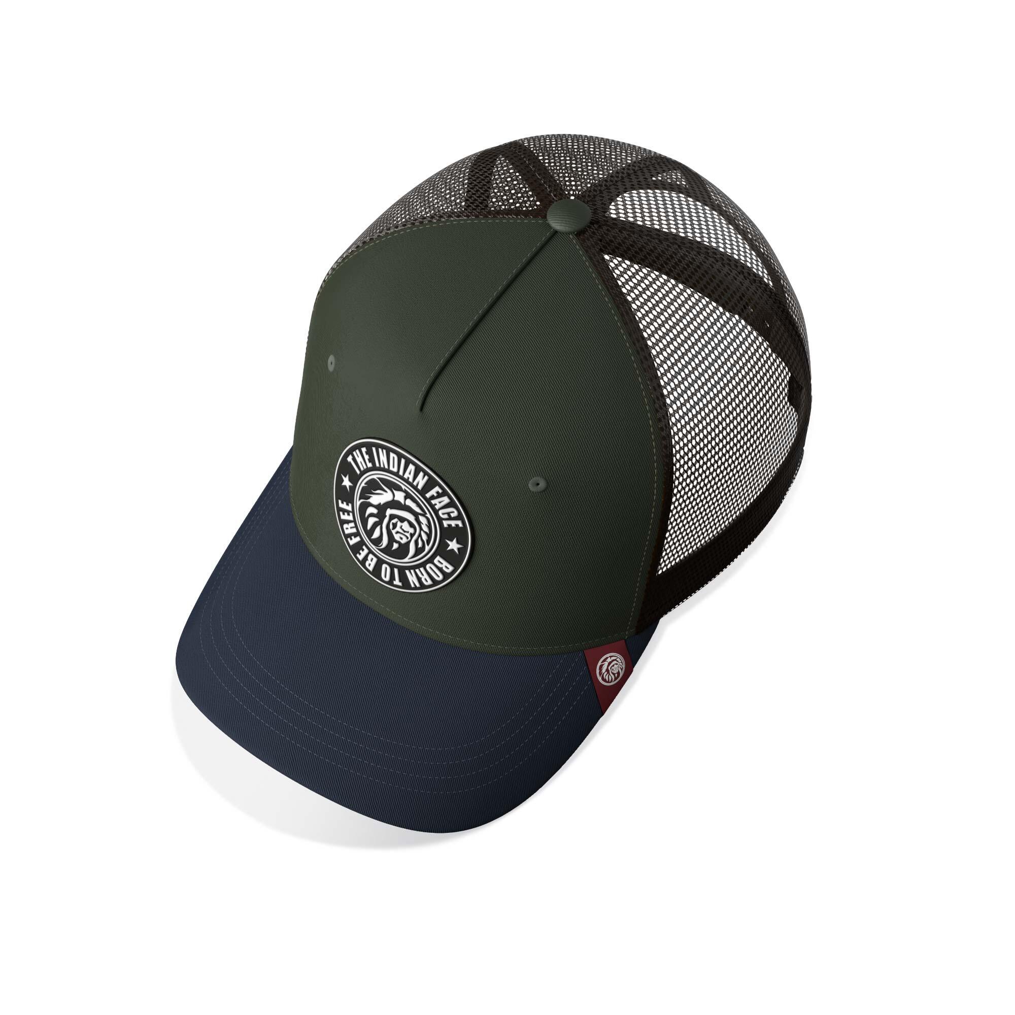 Gorra Trucker Born to Be Free Verde The Indian Face Unisex 3/5