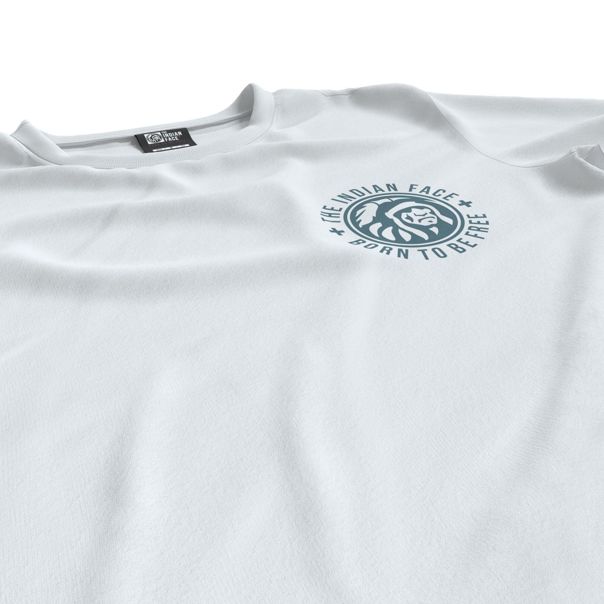 Camiseta de Fitness The Indian Face Unisex Iconic Blanco 3/5