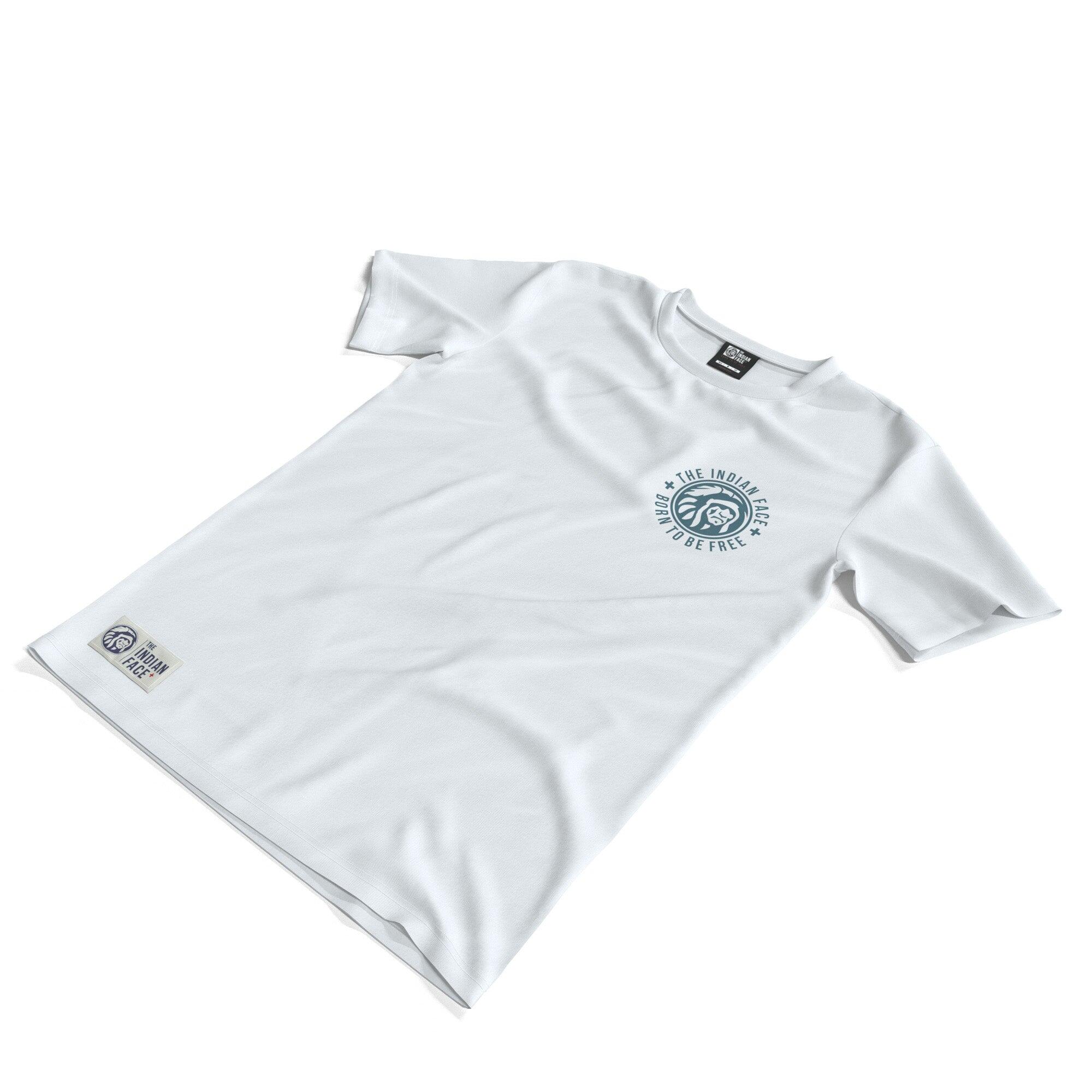 Camiseta de Fitness The Indian Face Unisex Iconic Blanco 4/5