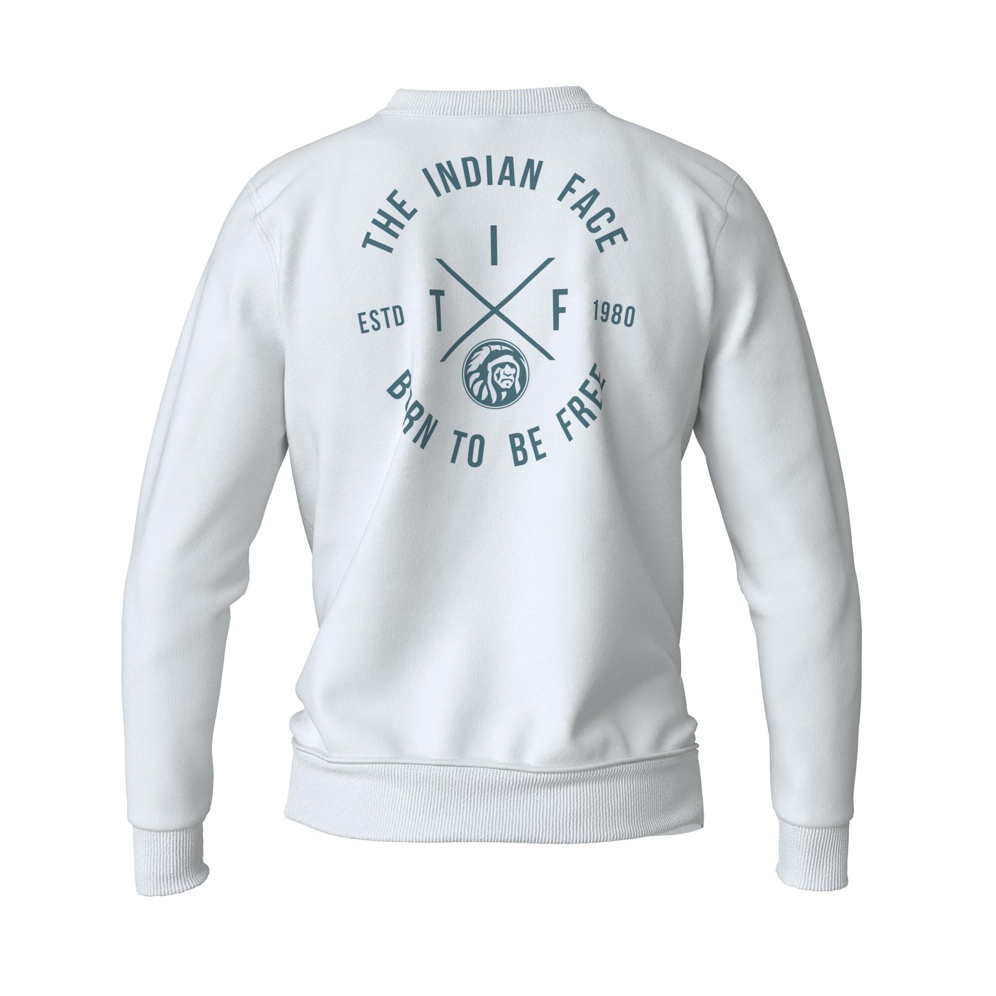 Sudadera de Fitness The Indian Face Unisex Soul Blanco 2/5