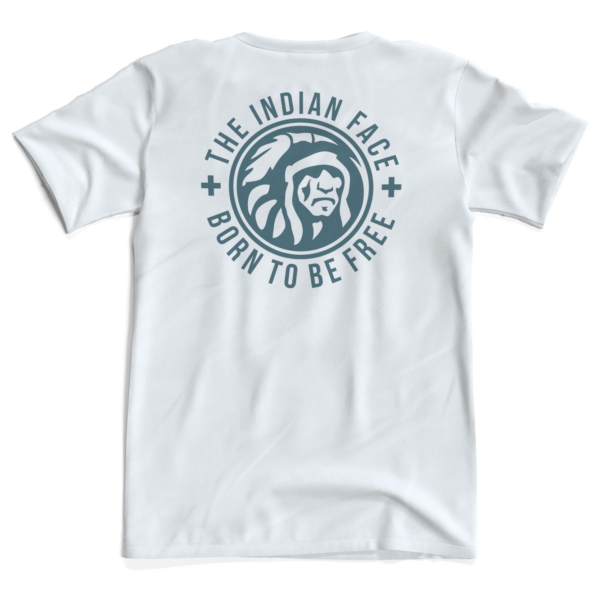Camiseta de Fitness The Indian Face Unisex Iconic Blanco 2/5