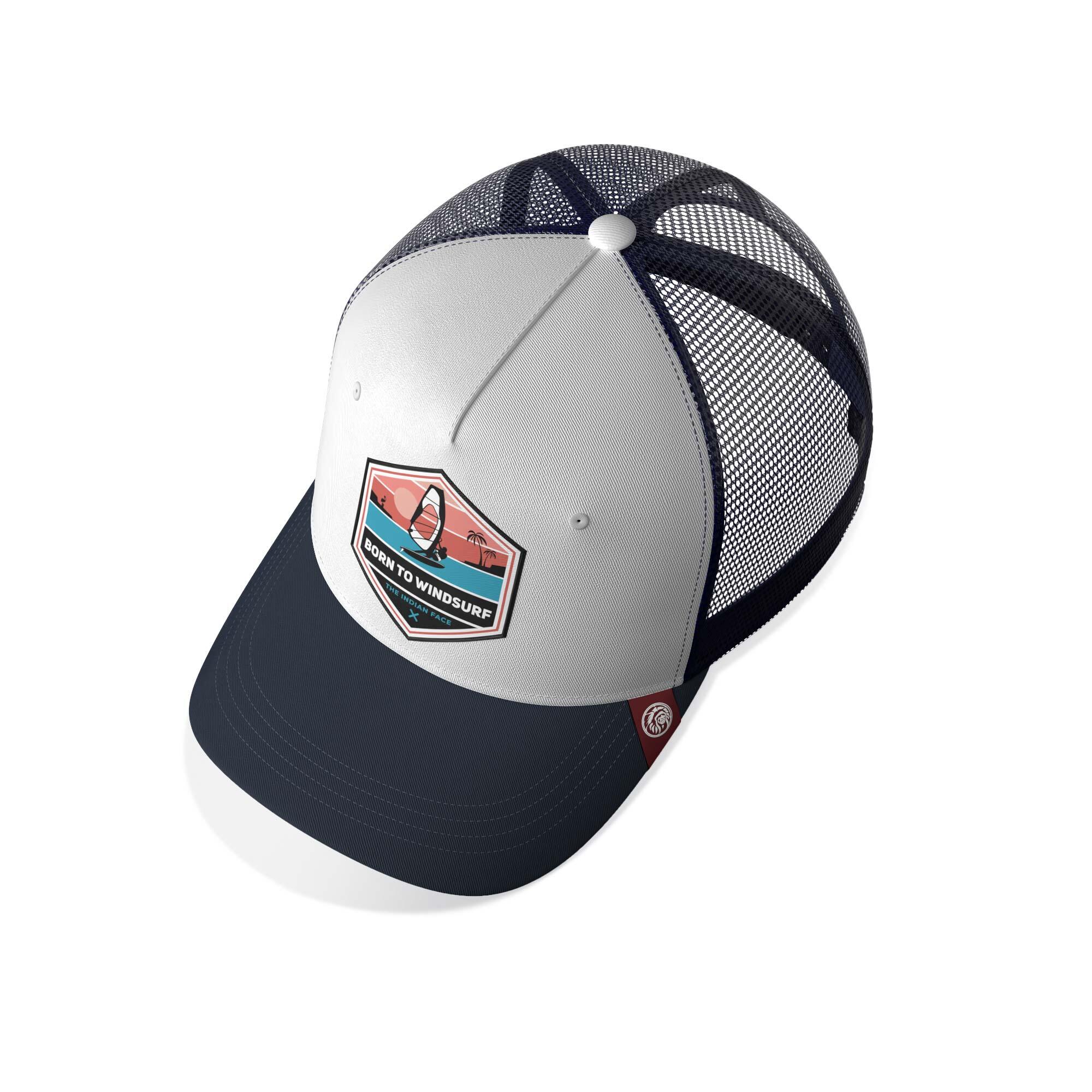 Unisex Outdoor Gorra Trucker Transpirable Ajustable Born to Windsurf 3/5