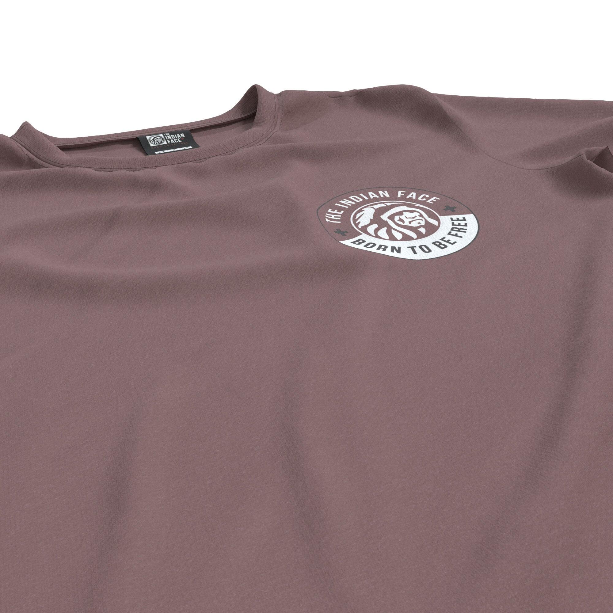 Camiseta de Fitness The Indian Face Unisex Spirit Marron 3/5
