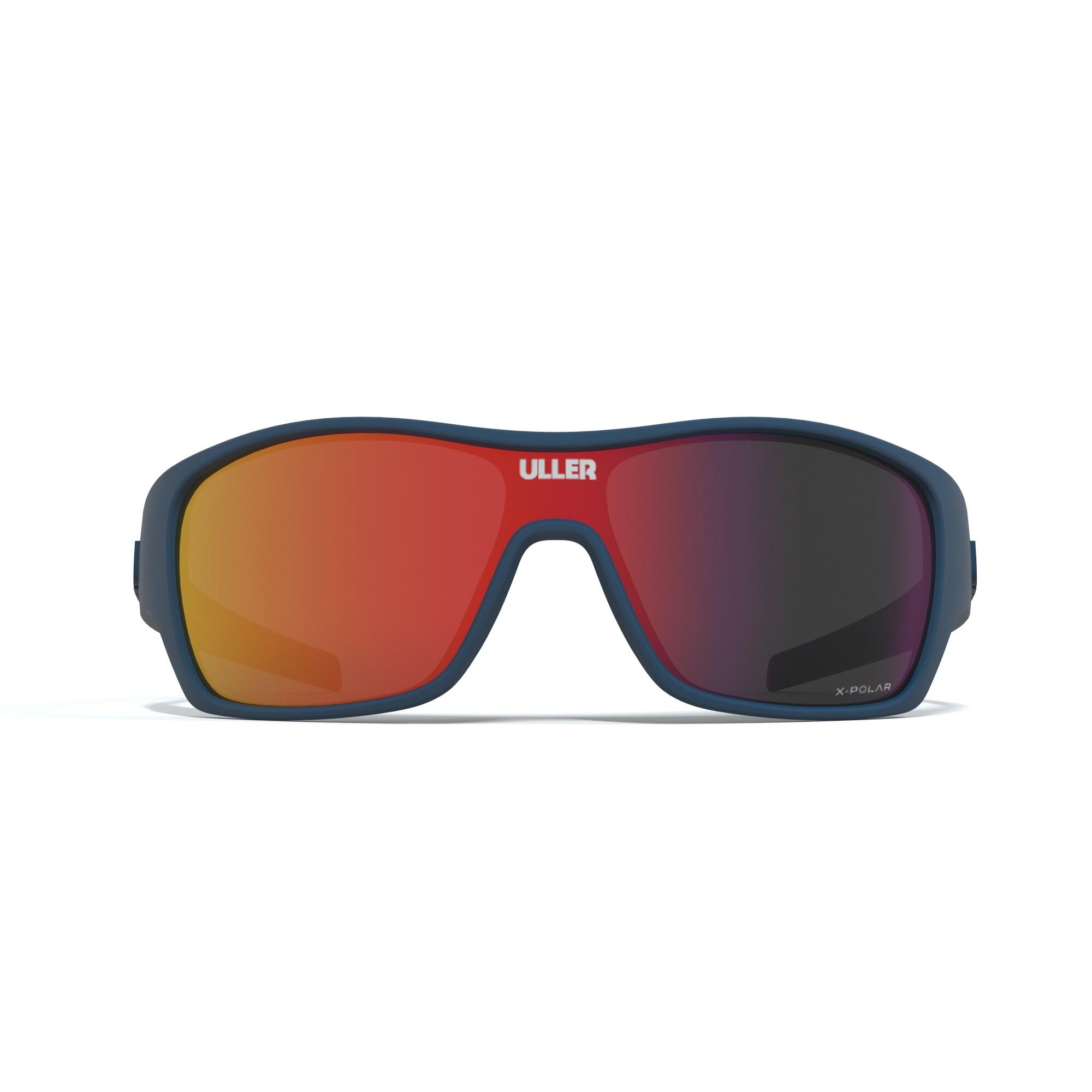 Unisex running ciclismo gafas deportivas UV400 Vulcano Uller Azul / Rojo 2/5