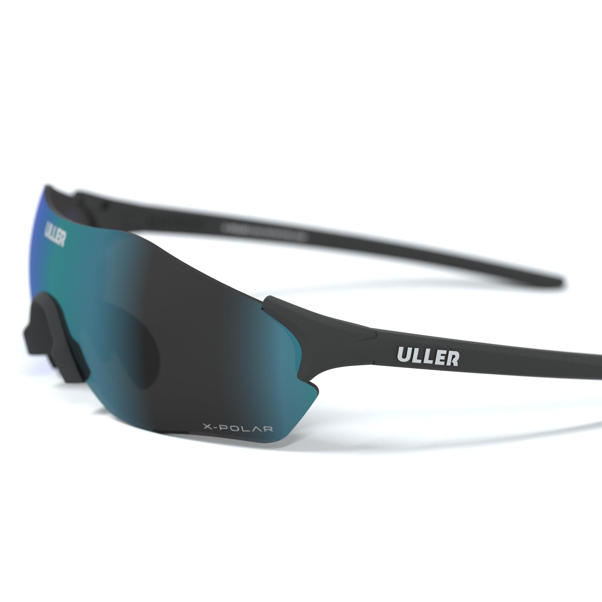 Gafas deportivas Impulse Uller® UV400 lentes intercambiables –  Negro / Azul 3/5