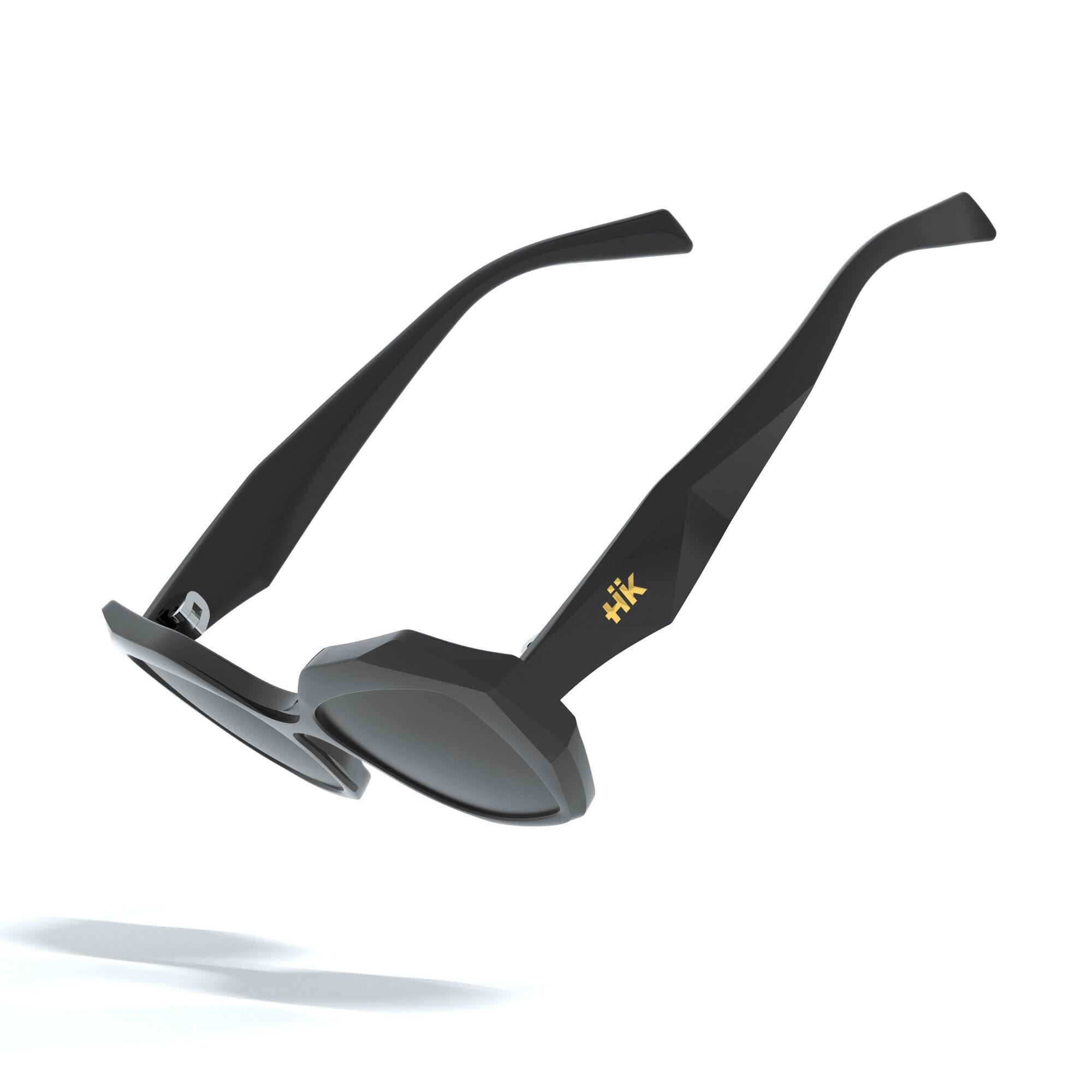 Gafas de sol de mujer Hanukeii Moorea en negro – Estilo moderno y diseño ligero 4/5