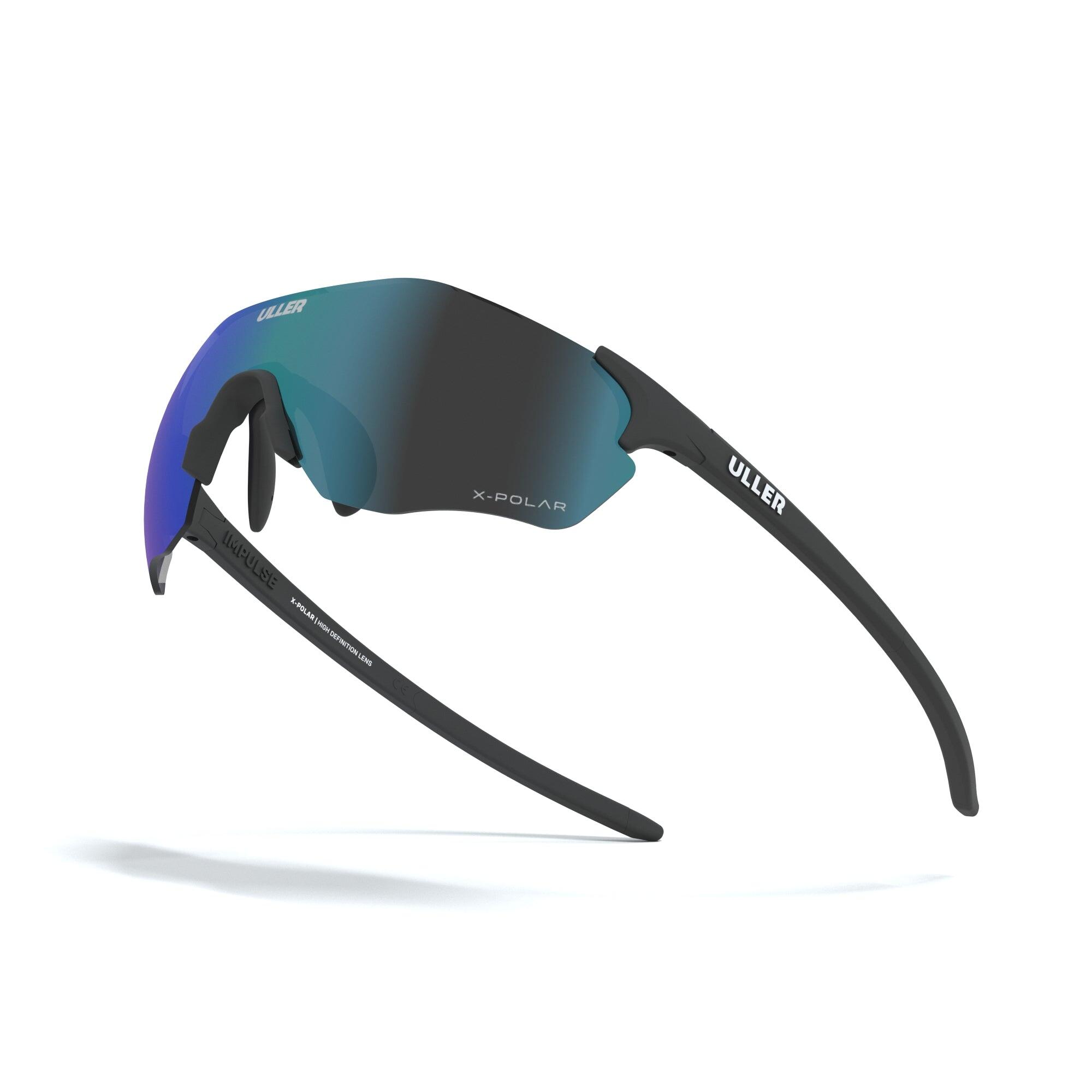 Gafas deportivas Impulse Uller® UV400 lentes intercambiables –  Negro / Azul 5/5