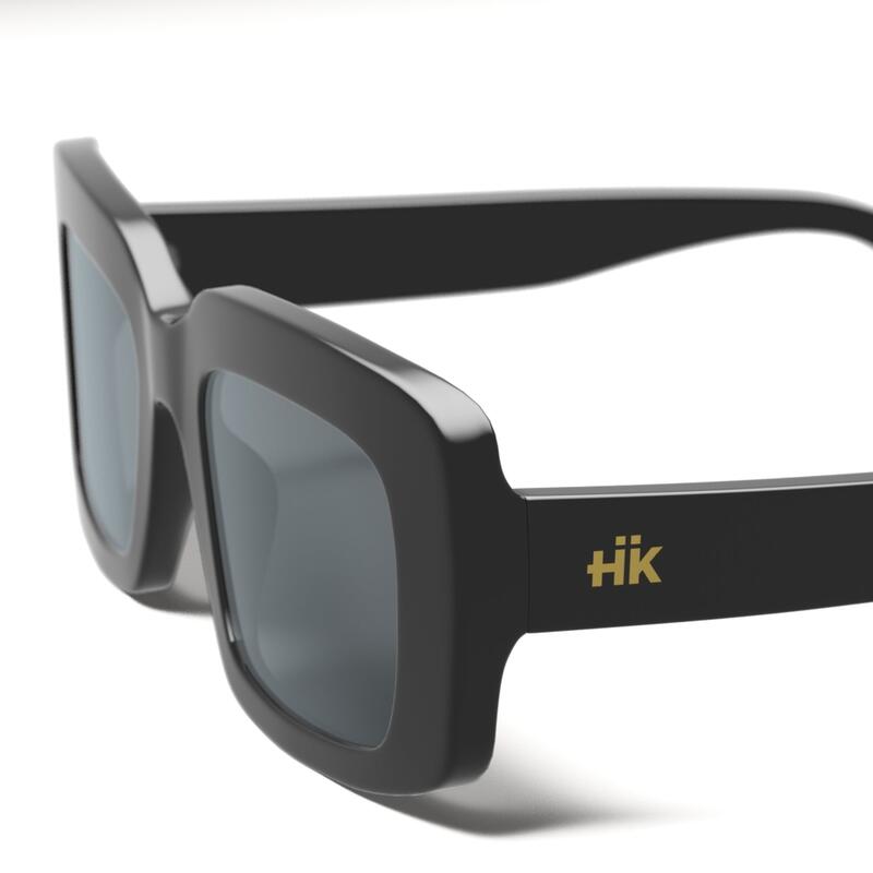 Gafas de Sol Santorini Negro Hanukeii para hombre y