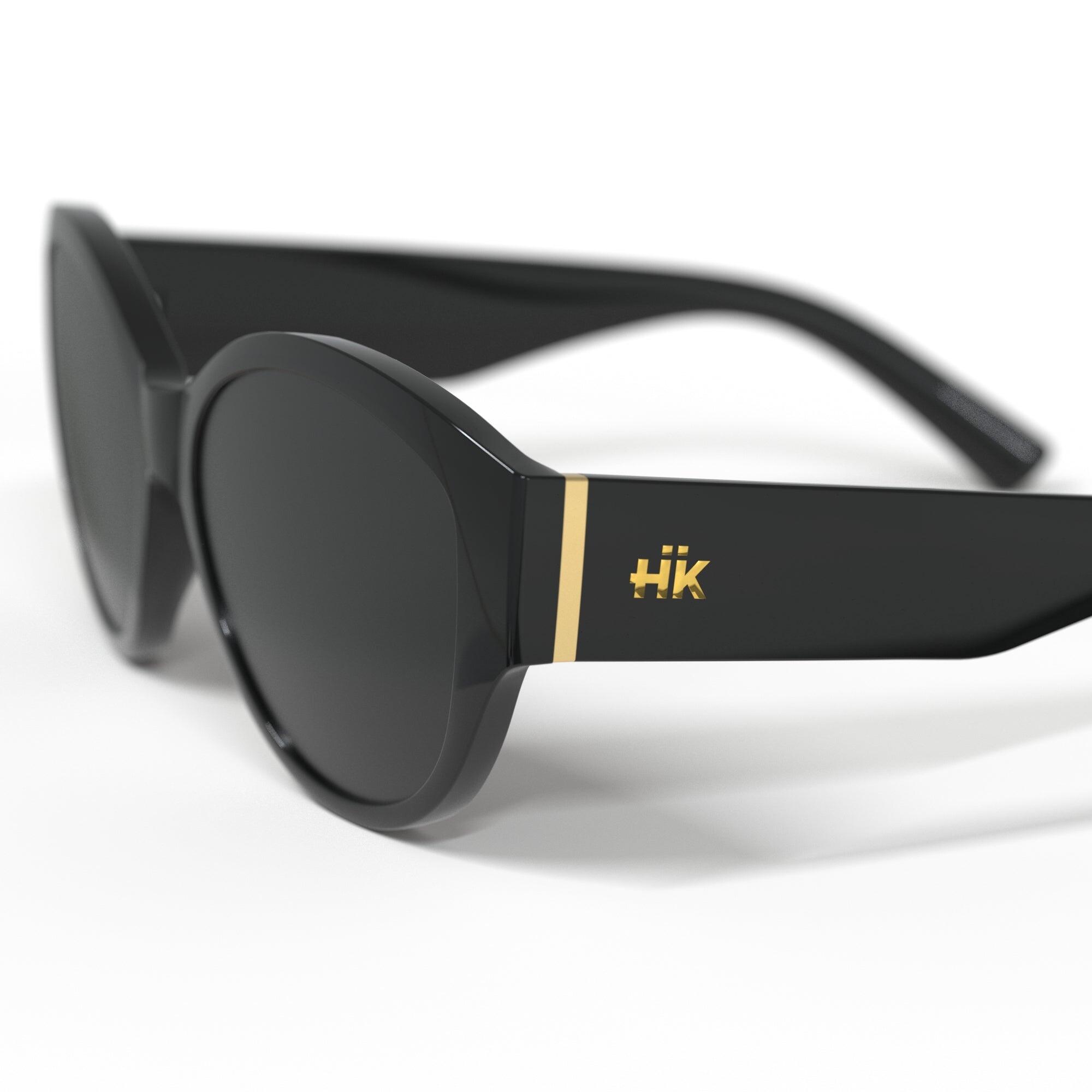 Gafas de Sol Hawaii Negro Hanukeii para mujer 3/5