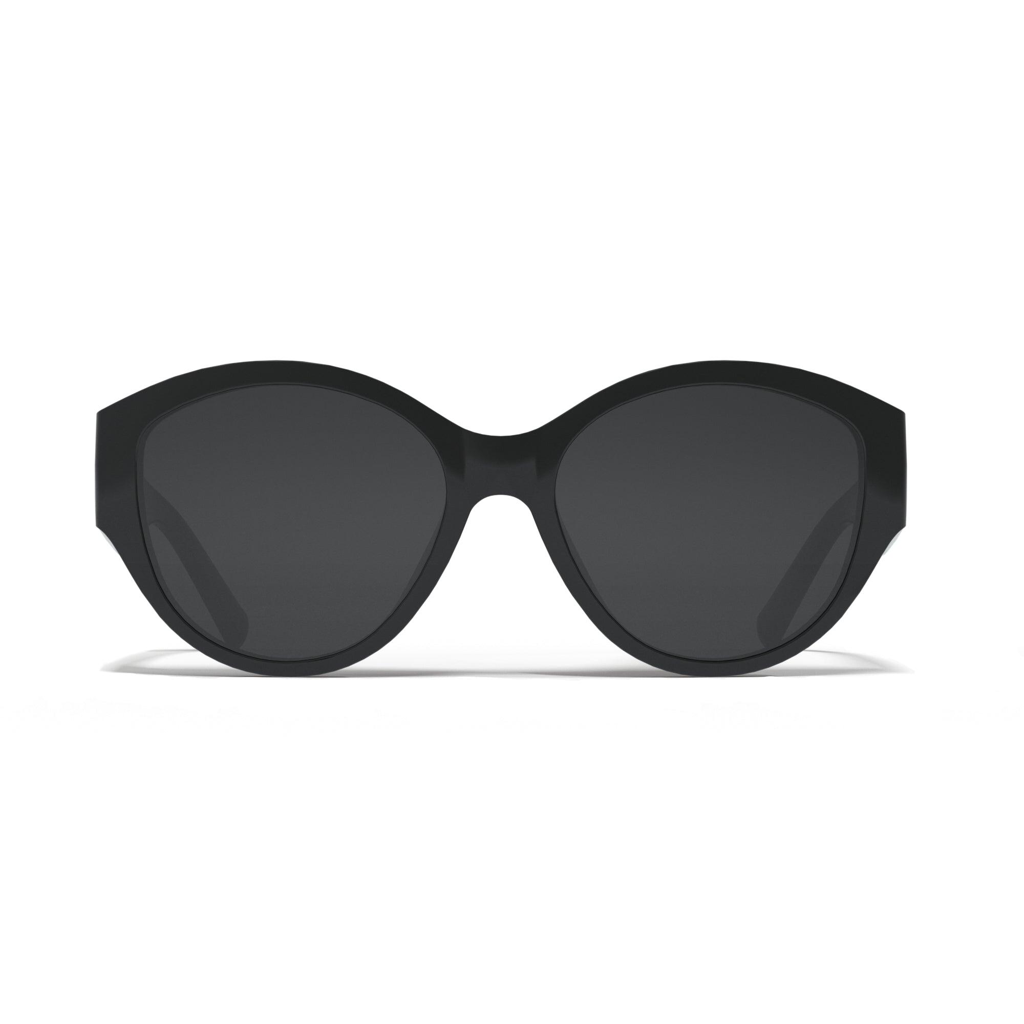 Gafas de Sol Hawaii Negro Hanukeii para mujer 2/5
