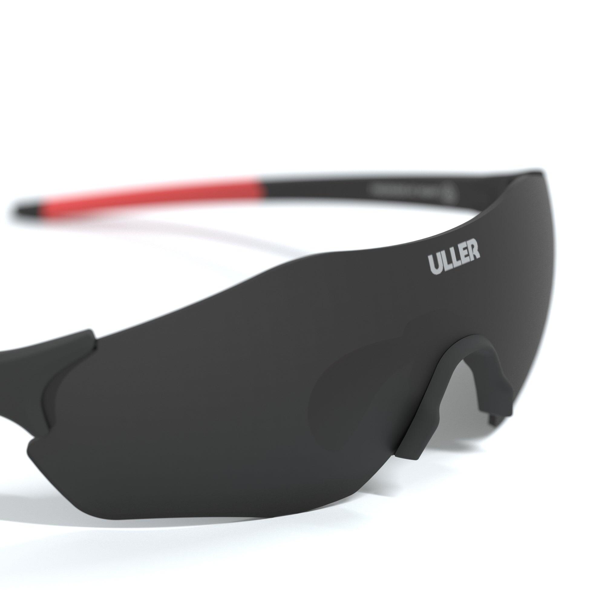 Gafas deportivas Impulse Uller® UV400 lentes intercambiables –  Negro / Negro 3/5