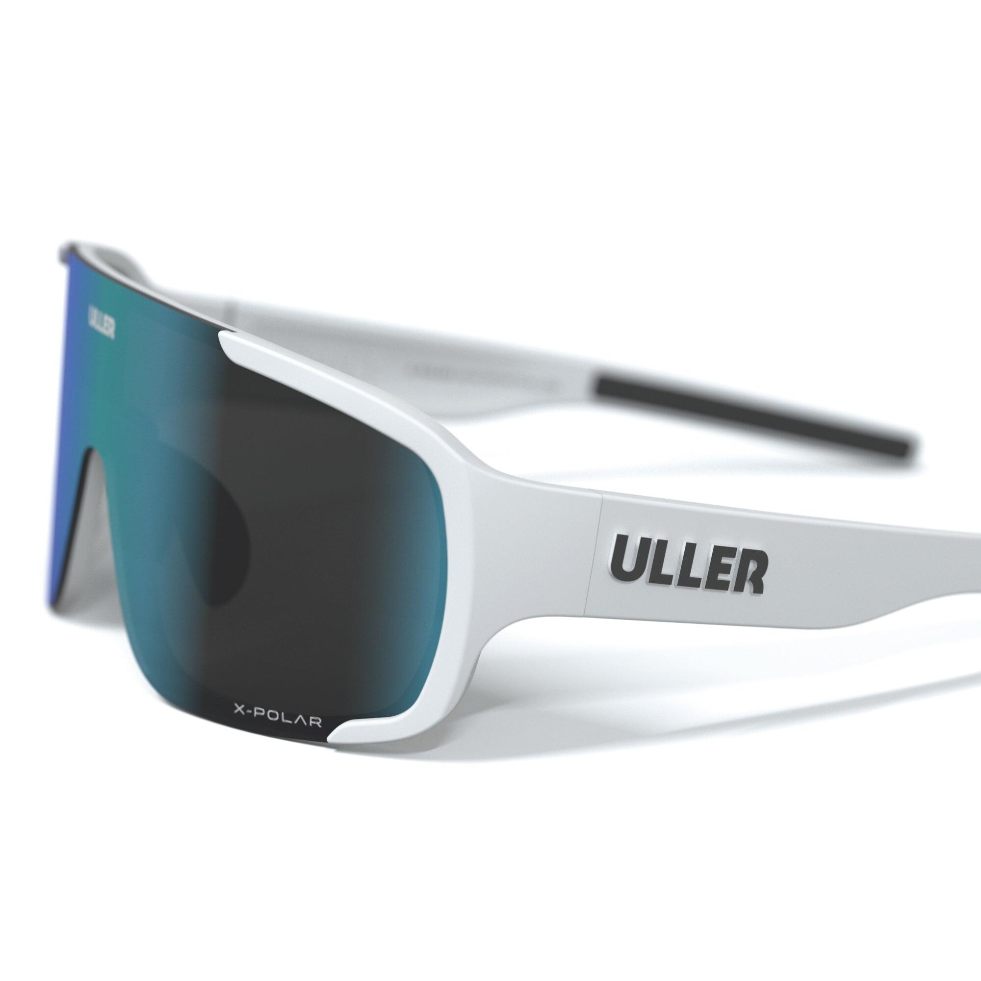 Gafas deportivas Uller con lentes intercambiables UV400 – Unisex – White / Blue 3/5