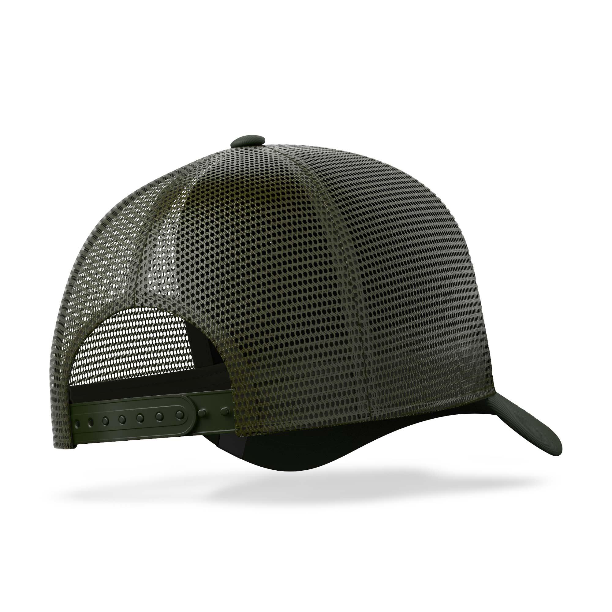 Unisex Outdoor Gorra Trucker Transpirable Ajustable Born to Ultratrail Green 2/5