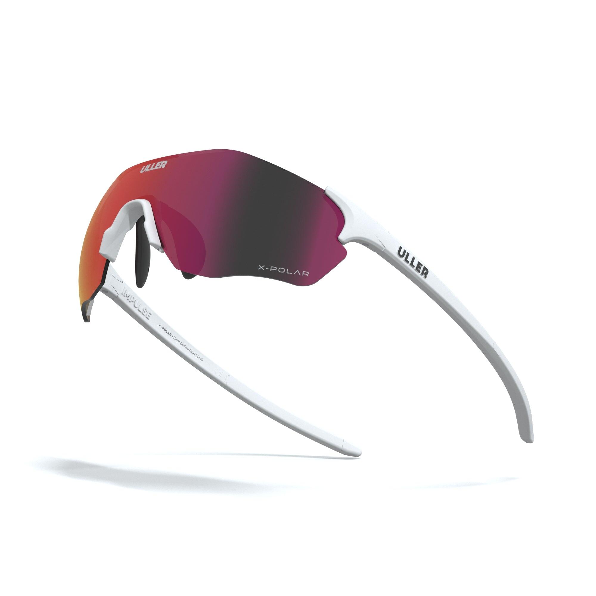 Gafas deportivas Impulse Uller® UV400 lentes intercambiables –  Blanco / Ambar 5/5