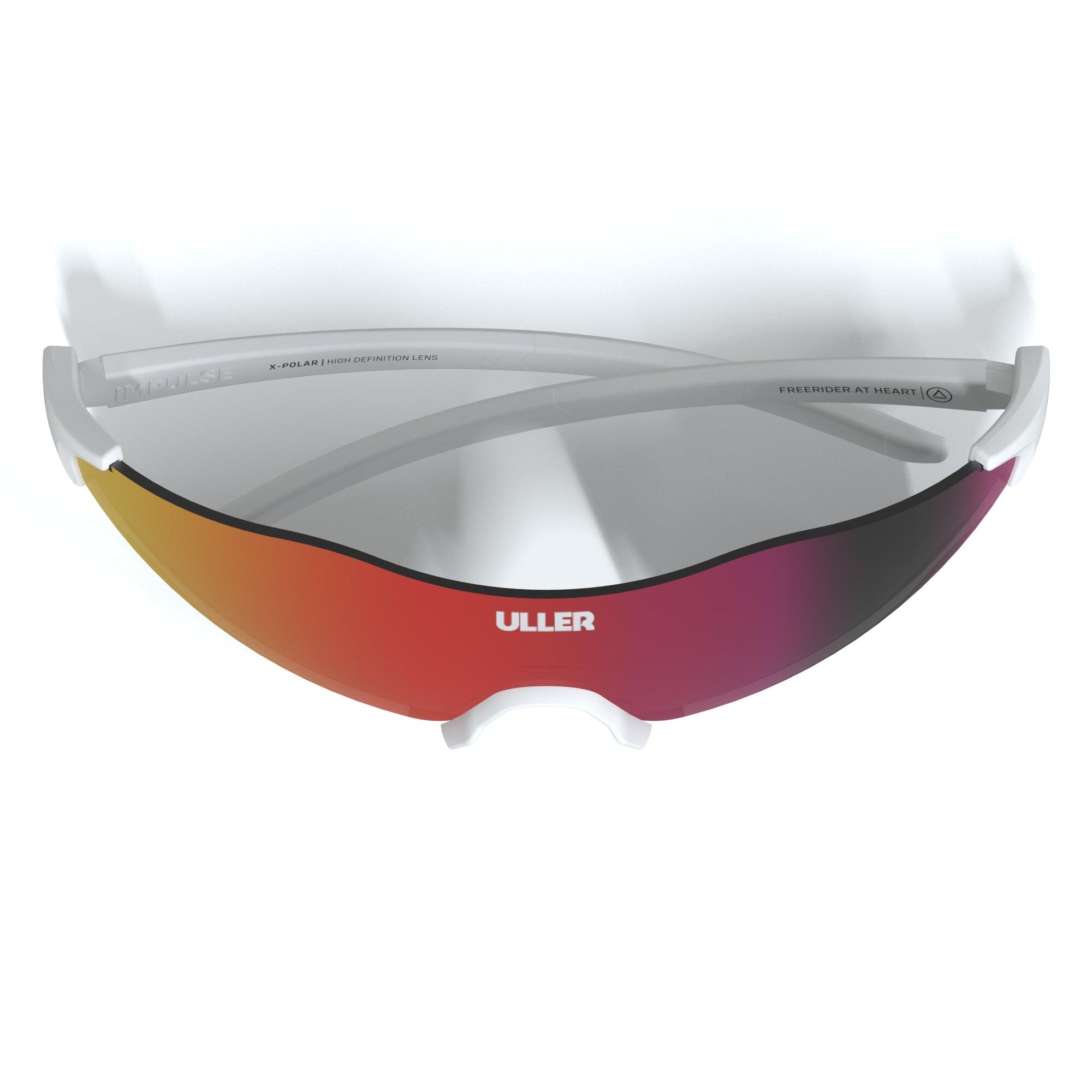 Gafas deportivas Impulse Uller® UV400 lentes intercambiables –  Blanco / Ambar 4/5