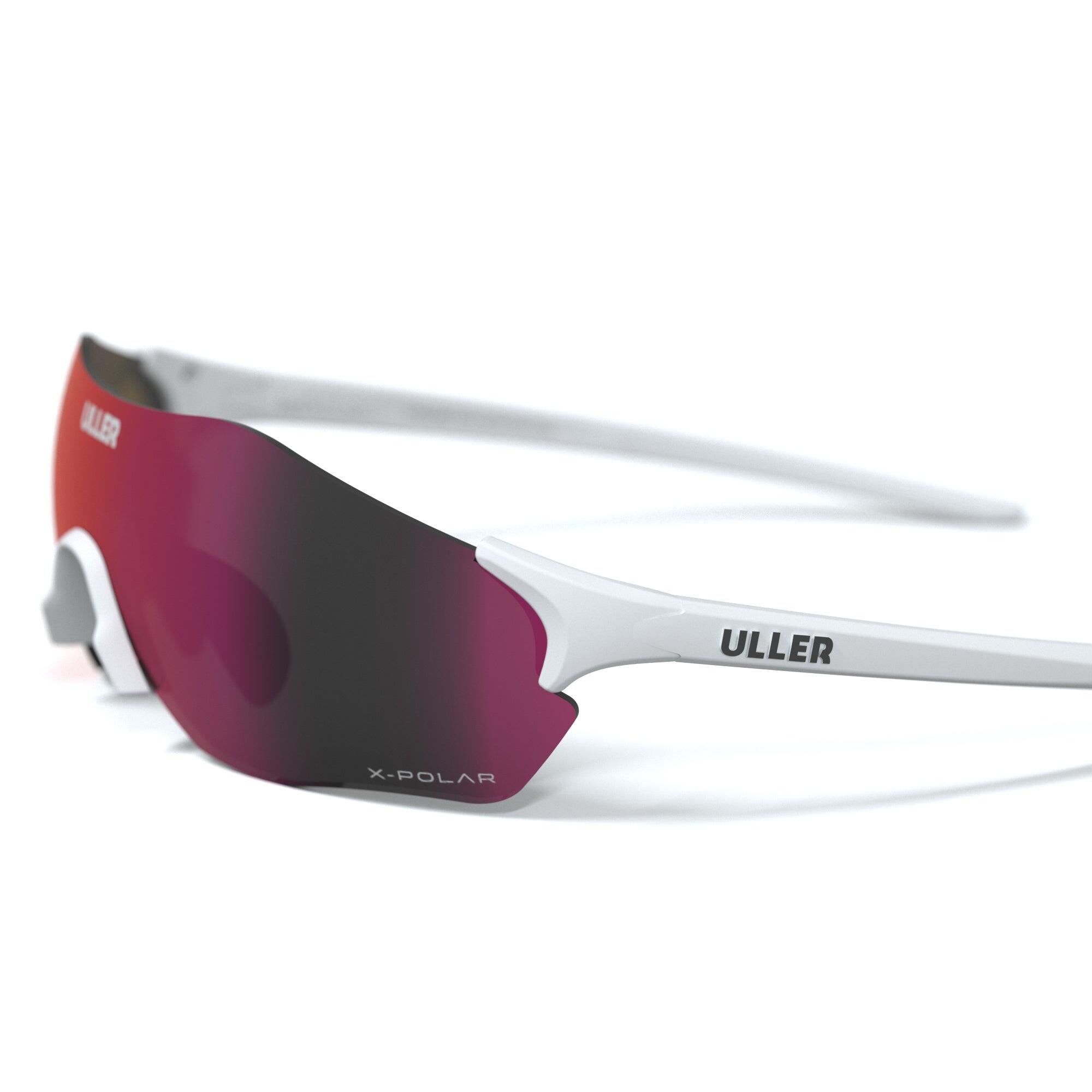 Gafas deportivas Impulse Uller® UV400 lentes intercambiables –  Blanco / Ambar 3/5