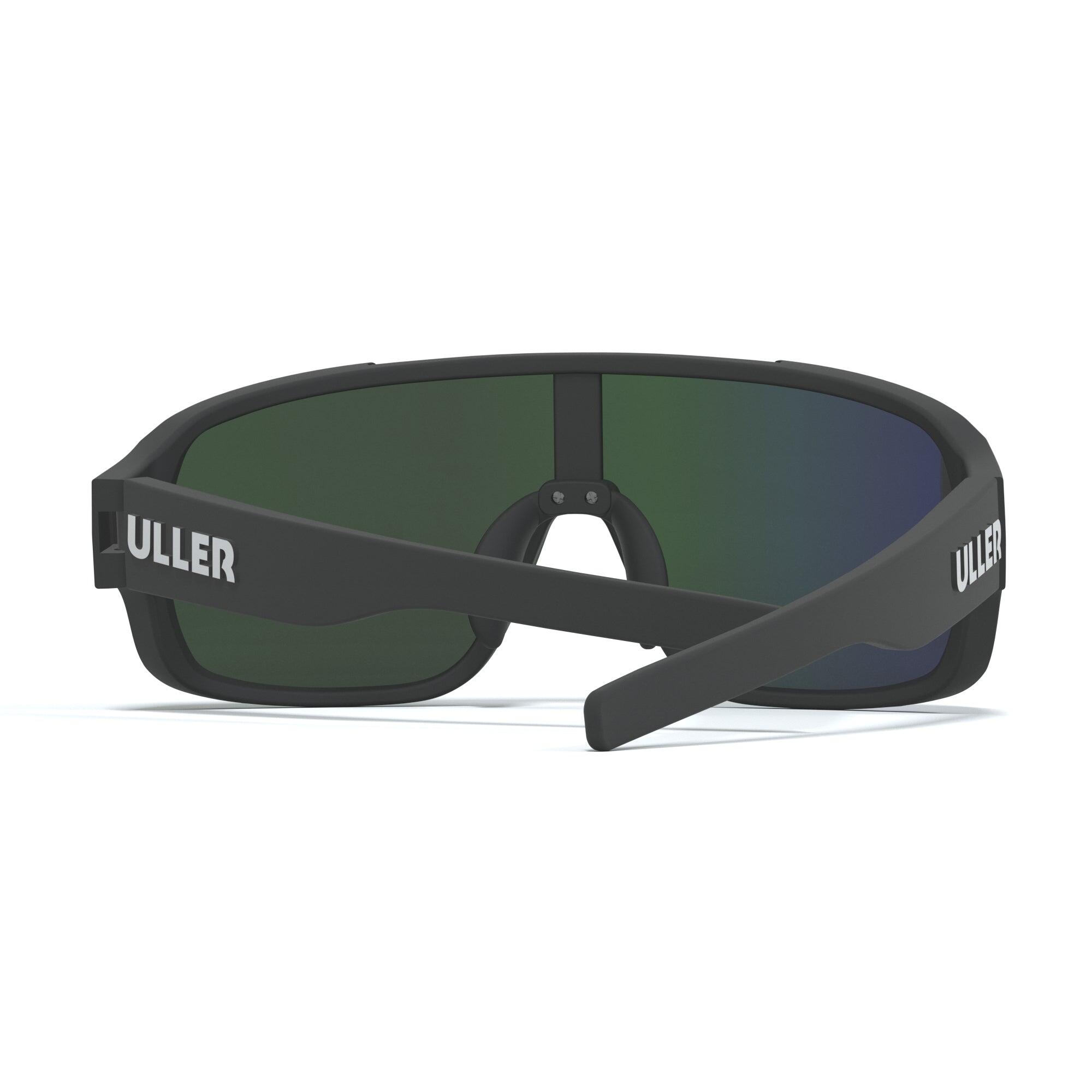 Gafas deportivas Uller con lentes intercambiables UV400 – Unisex – Black / Green 5/5