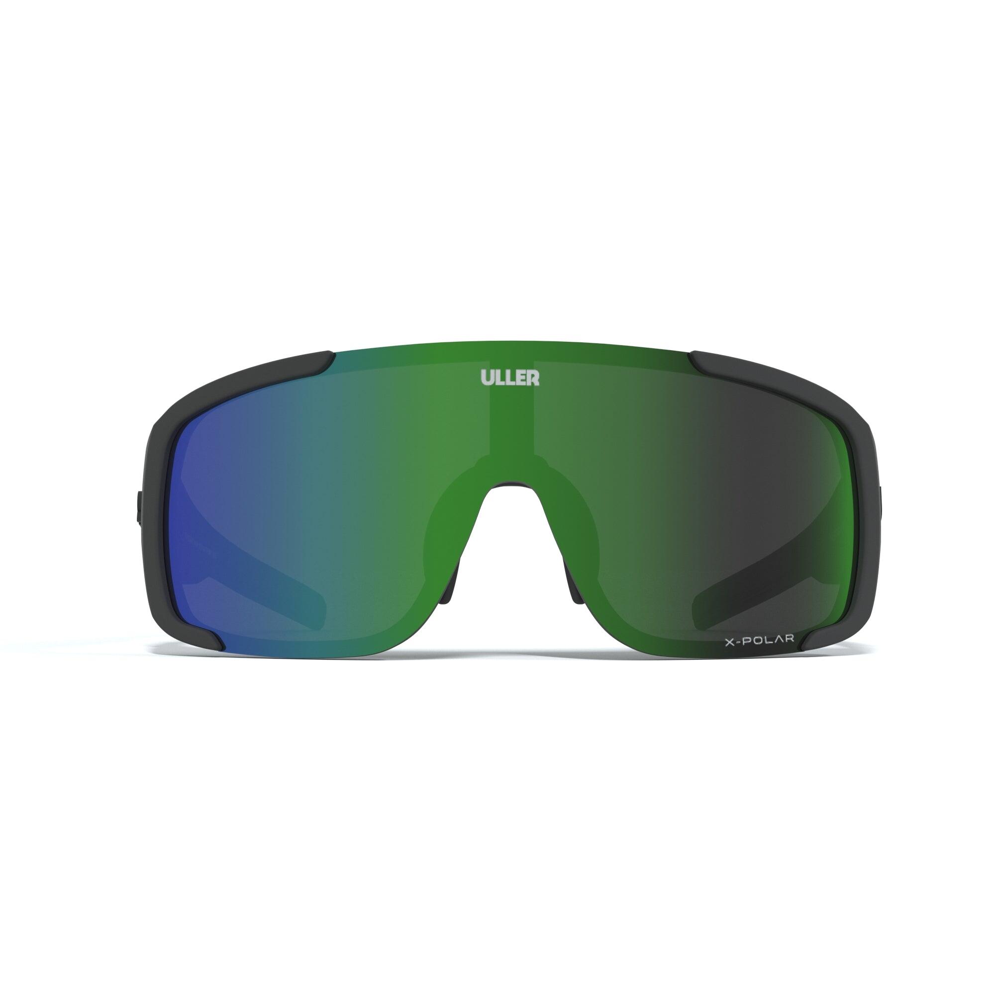 Gafas deportivas Uller con lentes intercambiables UV400 – Unisex – Black / Green 2/5