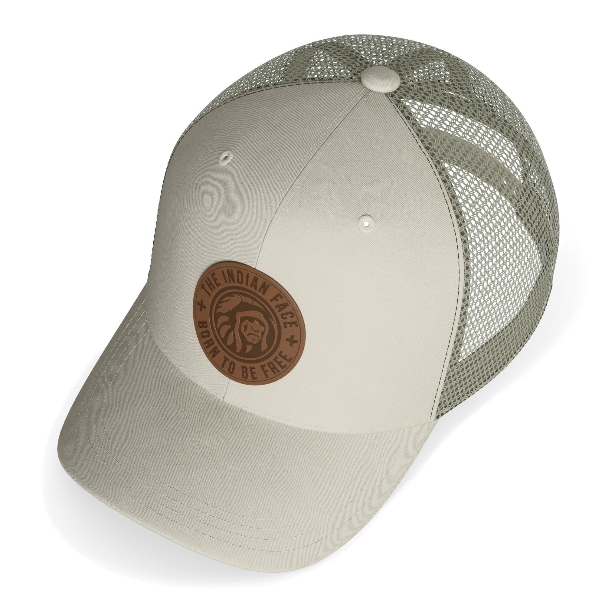 Gorra Born To Be Free The Indian Face trucker ajustable beige 3/7