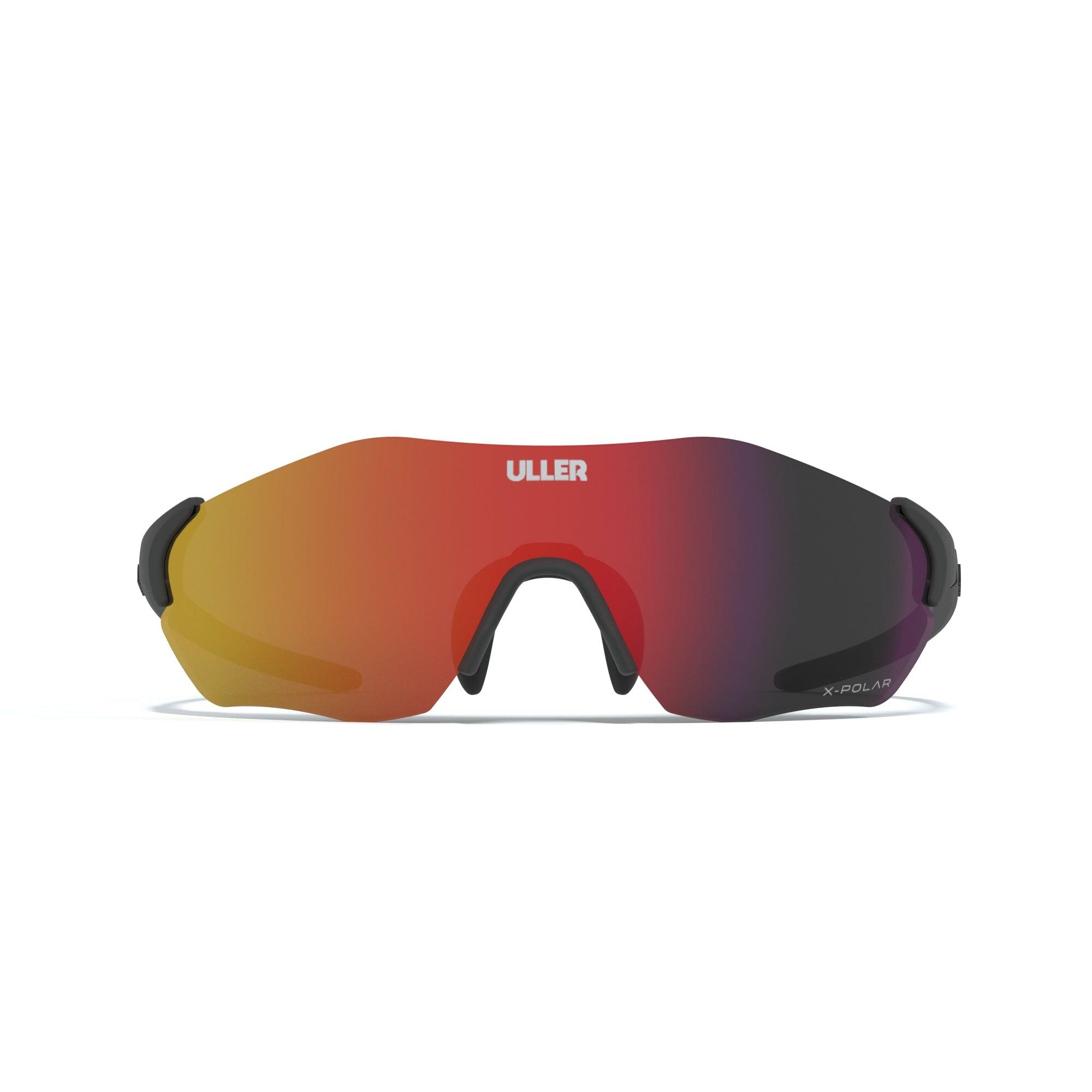 Gafas deportivas Impulse Uller® UV400 lentes intercambiables –  Negro / Rojo 2/5