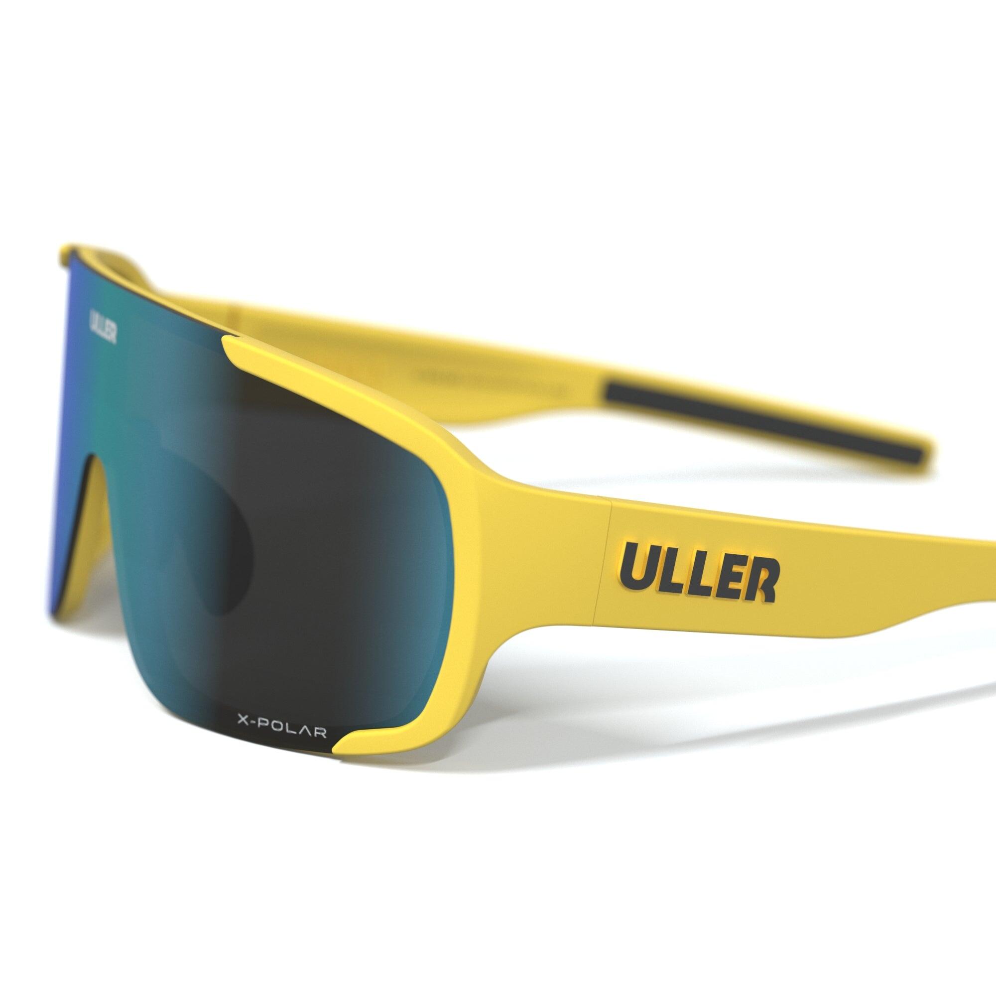 Gafas deportivas Uller con lentes intercambiables UV400 – Unisex – Yellow /Blue 4/5