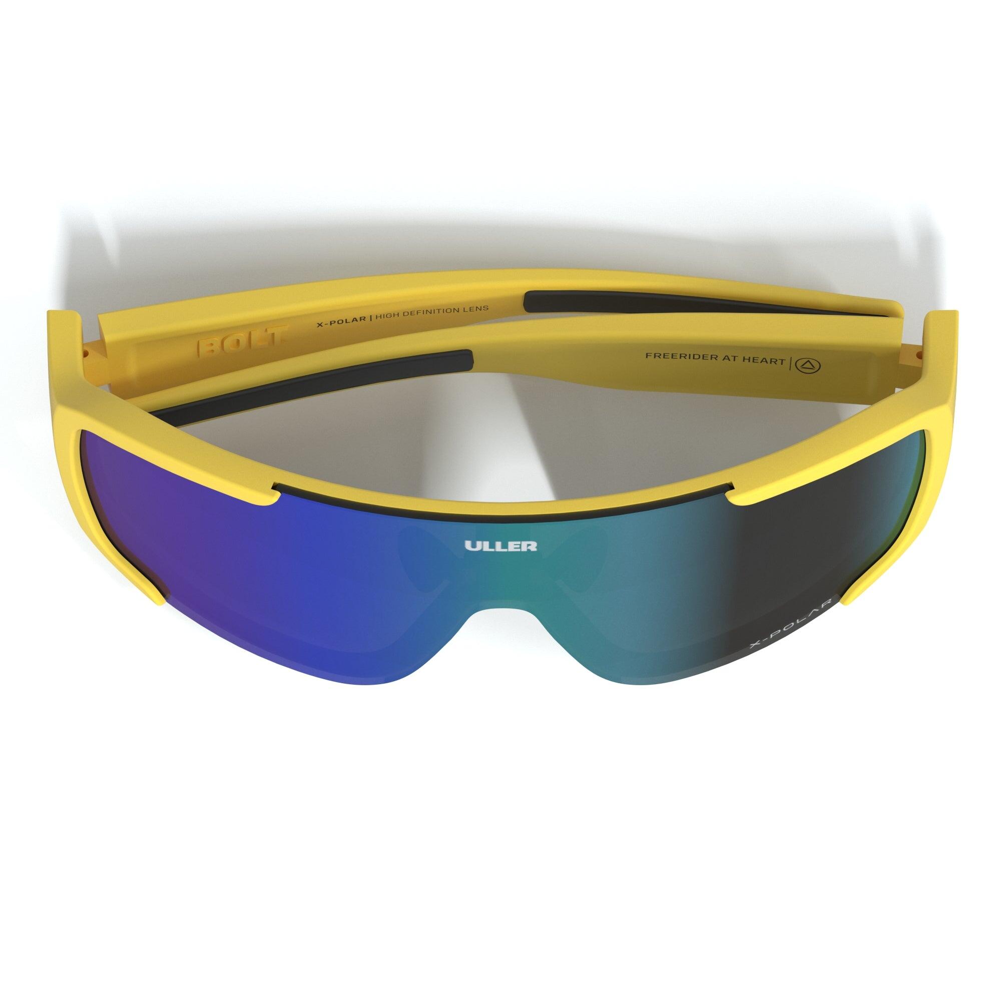 Gafas deportivas Uller con lentes intercambiables UV400 – Unisex – Yellow /Blue 5/5