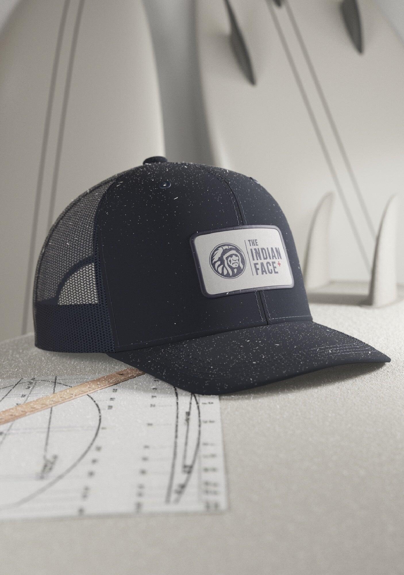 Unisex Outdoor Gorra Curva Ajustable Algodón Latitude Azul Marino 5/5