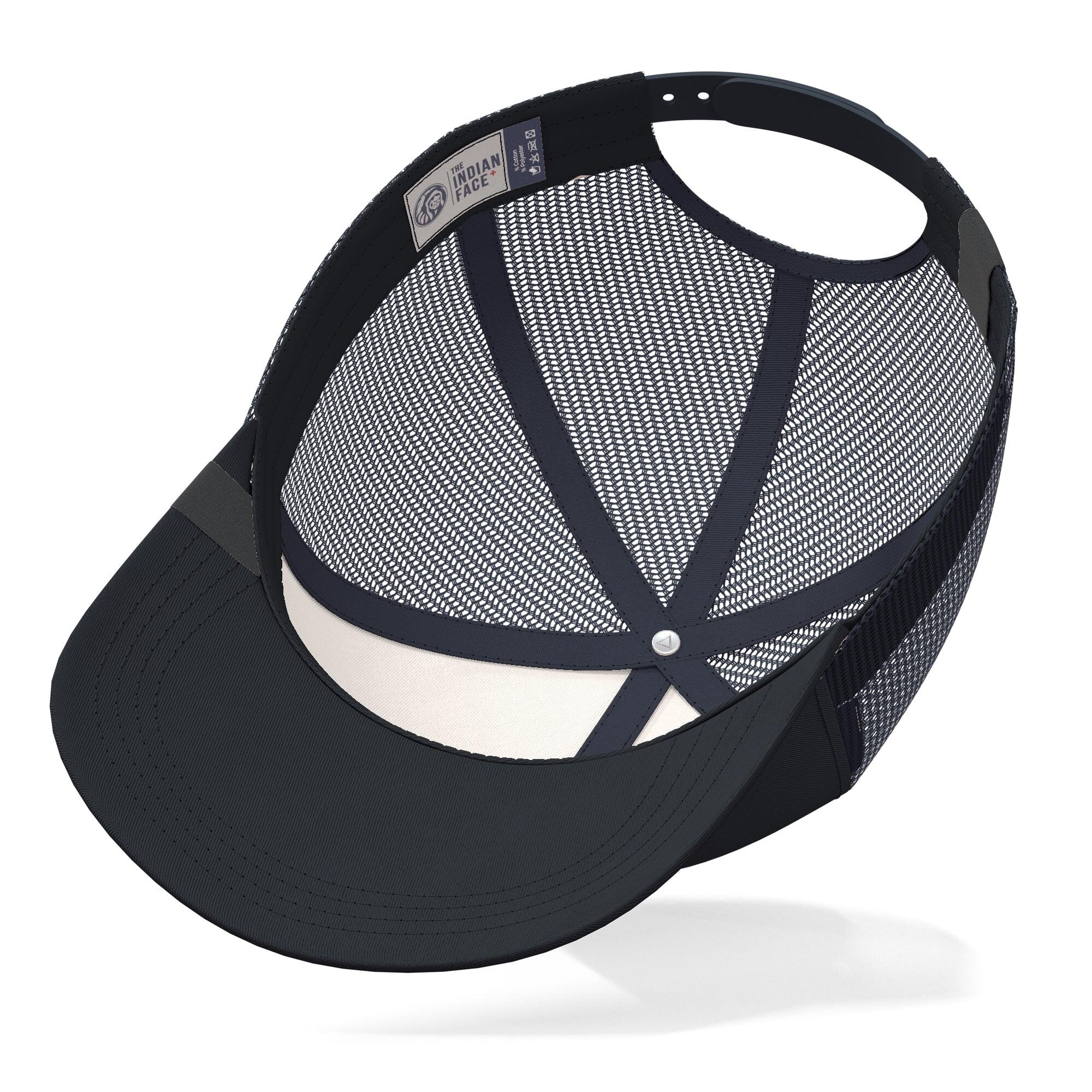 Unisex Outdoor Gorra Curva Ajustable Algodón Latitude Azul Marino 4/5