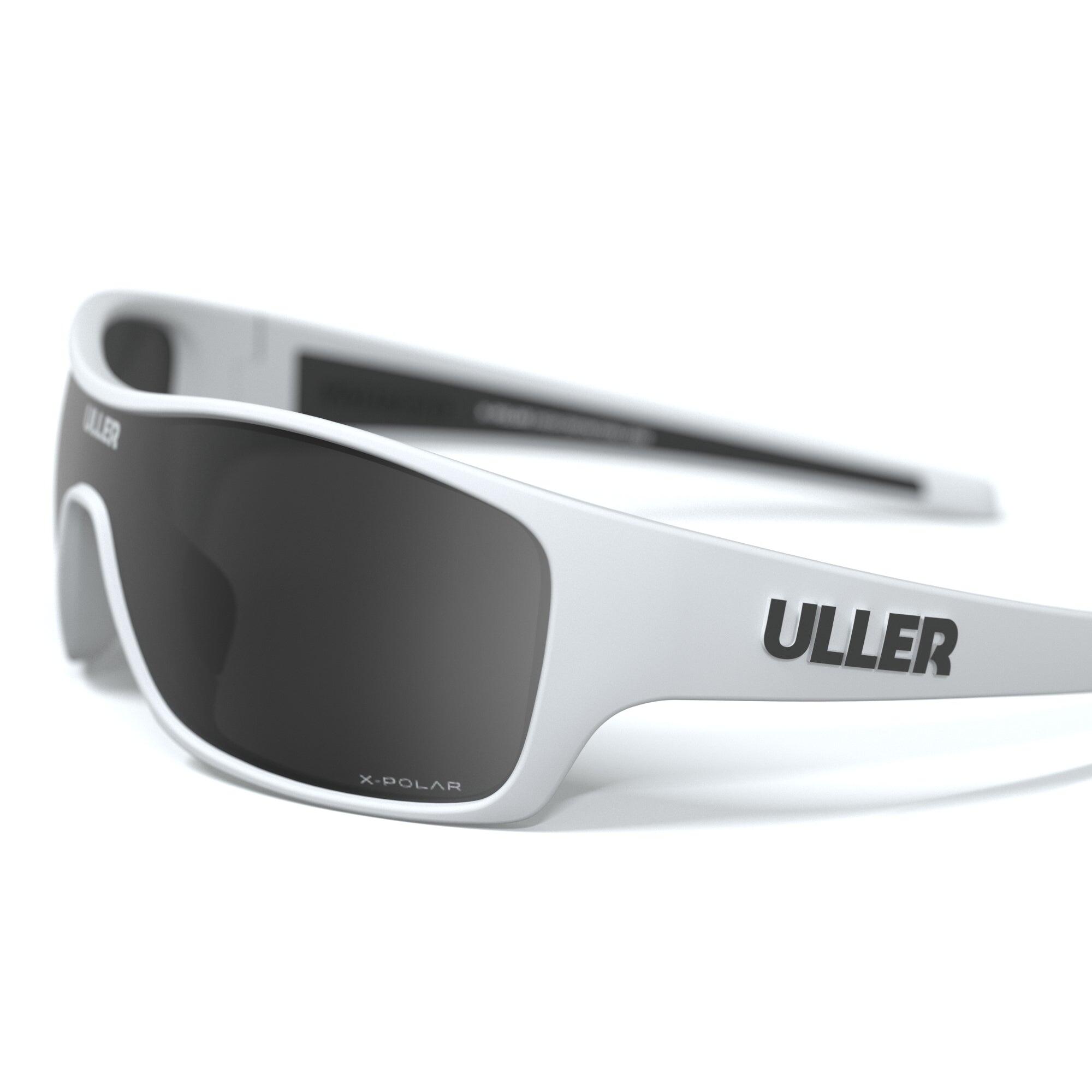 Unisex running ciclismo gafas deportivas UV400 Vulcano Uller Blanco / Gris 3/5