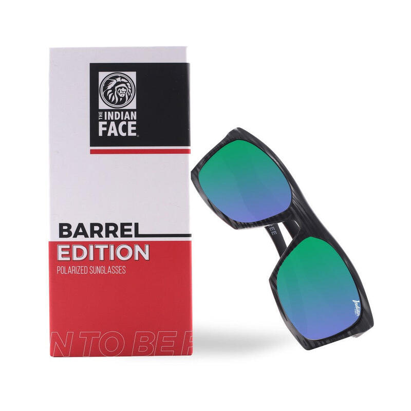 Gafas de Sol Polarizadas Barrel Gris The Indian Face para hombre y