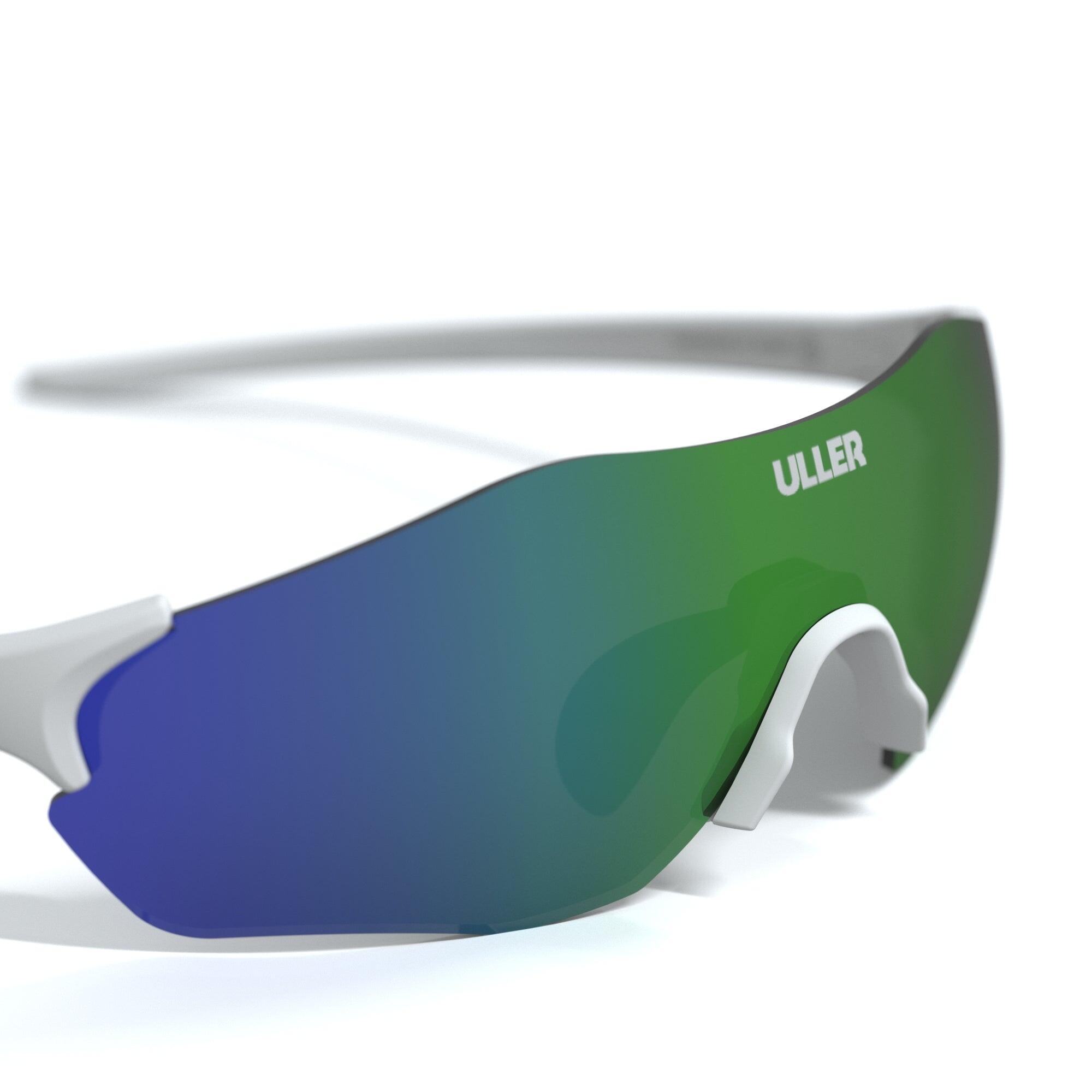 Gafas deportivas Impulse Uller® UV400 lentes intercambiables –  Blanco / Verde 3/7