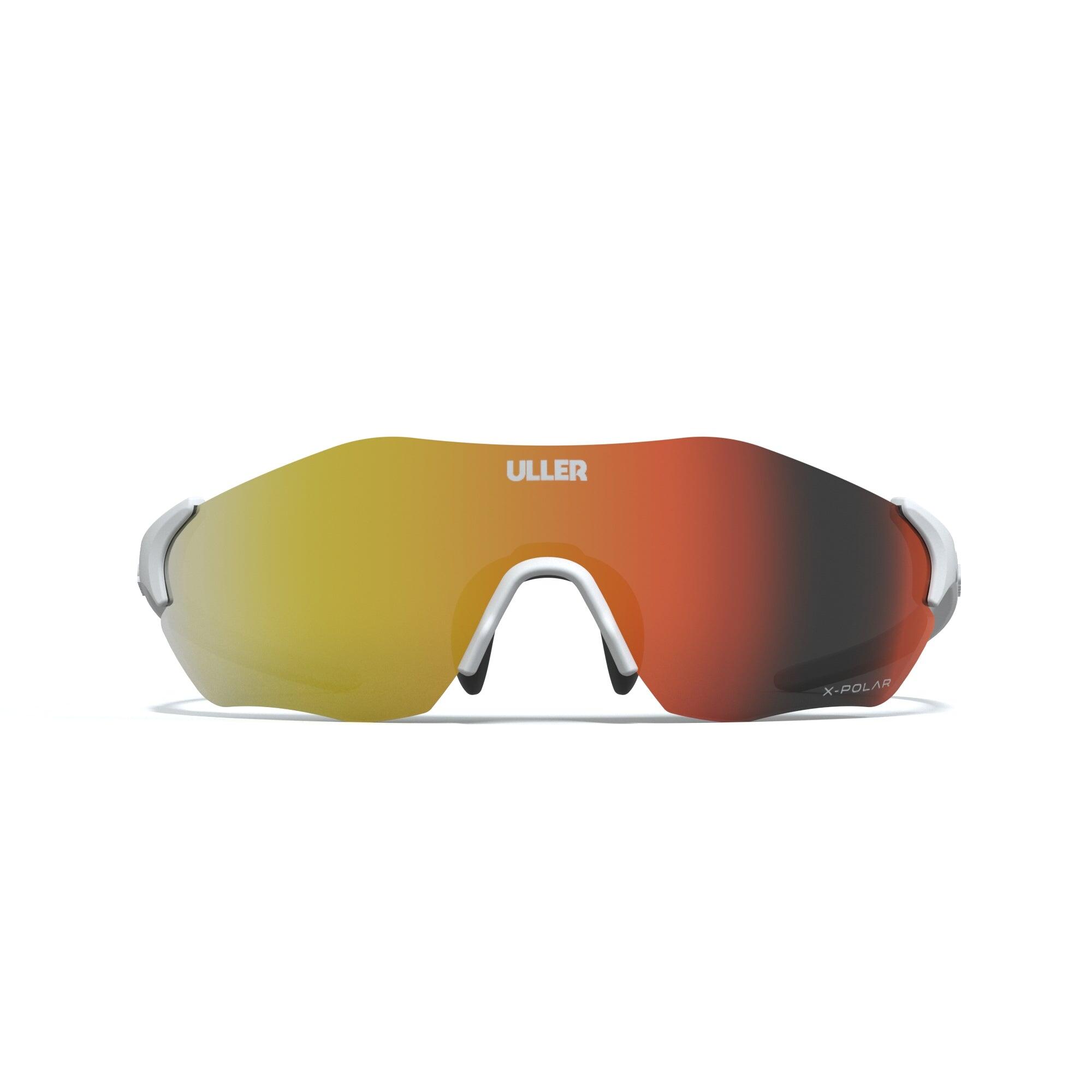 Gafas deportivas Impulse Uller UV400 lentes intercambiables –  Blanco/Amarillo 2/5