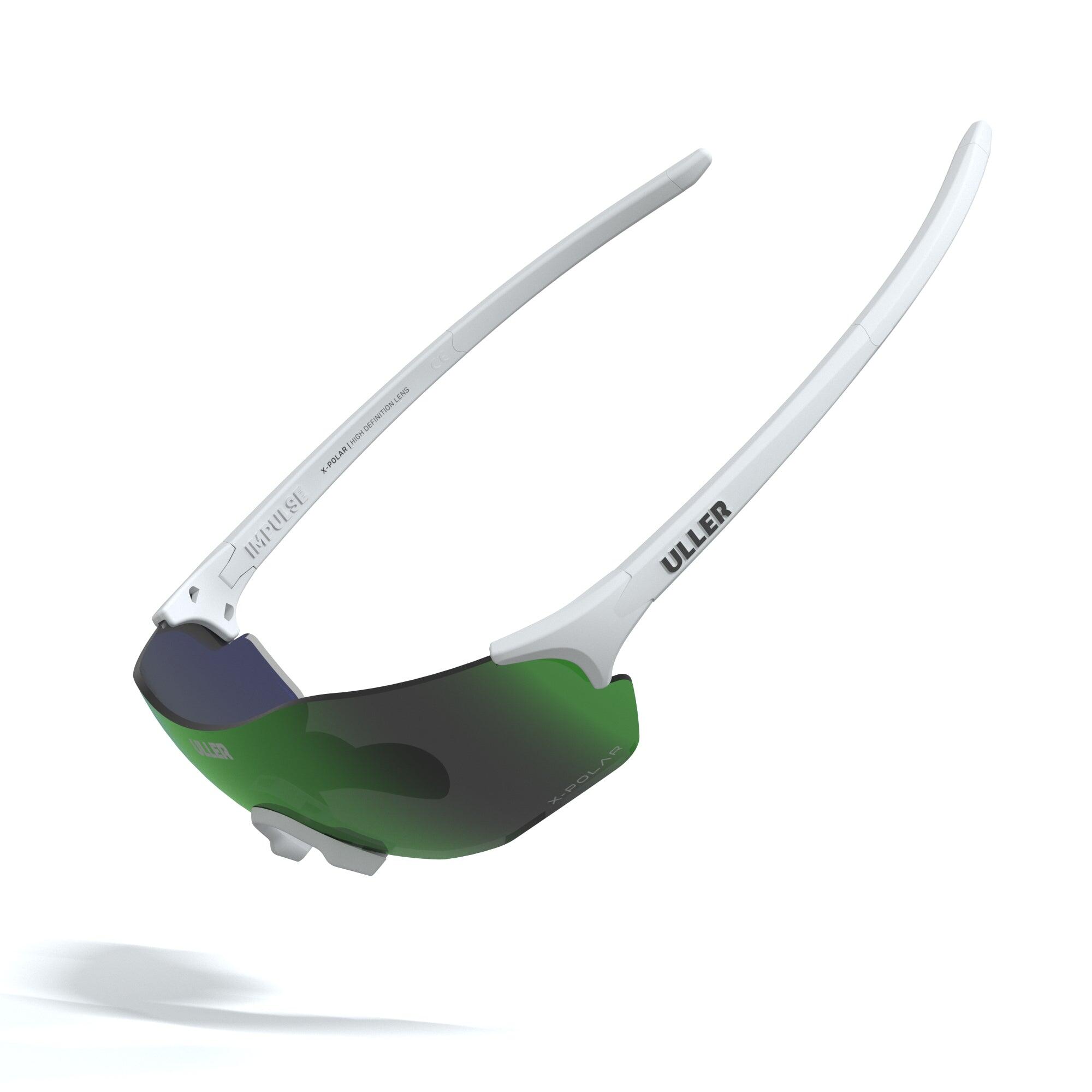 Gafas deportivas Impulse Uller® UV400 lentes intercambiables –  Blanco / Verde 4/7
