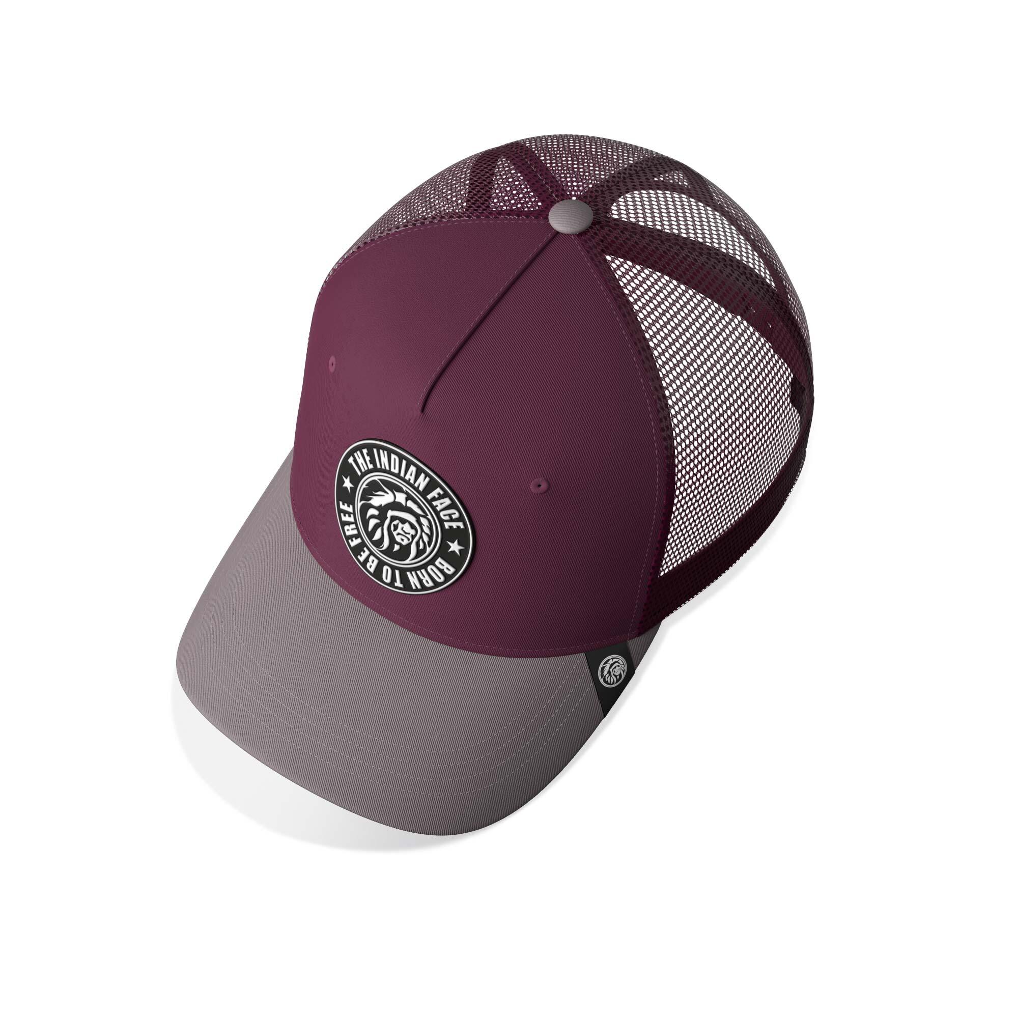 Gorra Trucker Born to Be Free Rojo The Indian Face Unisex 3/5