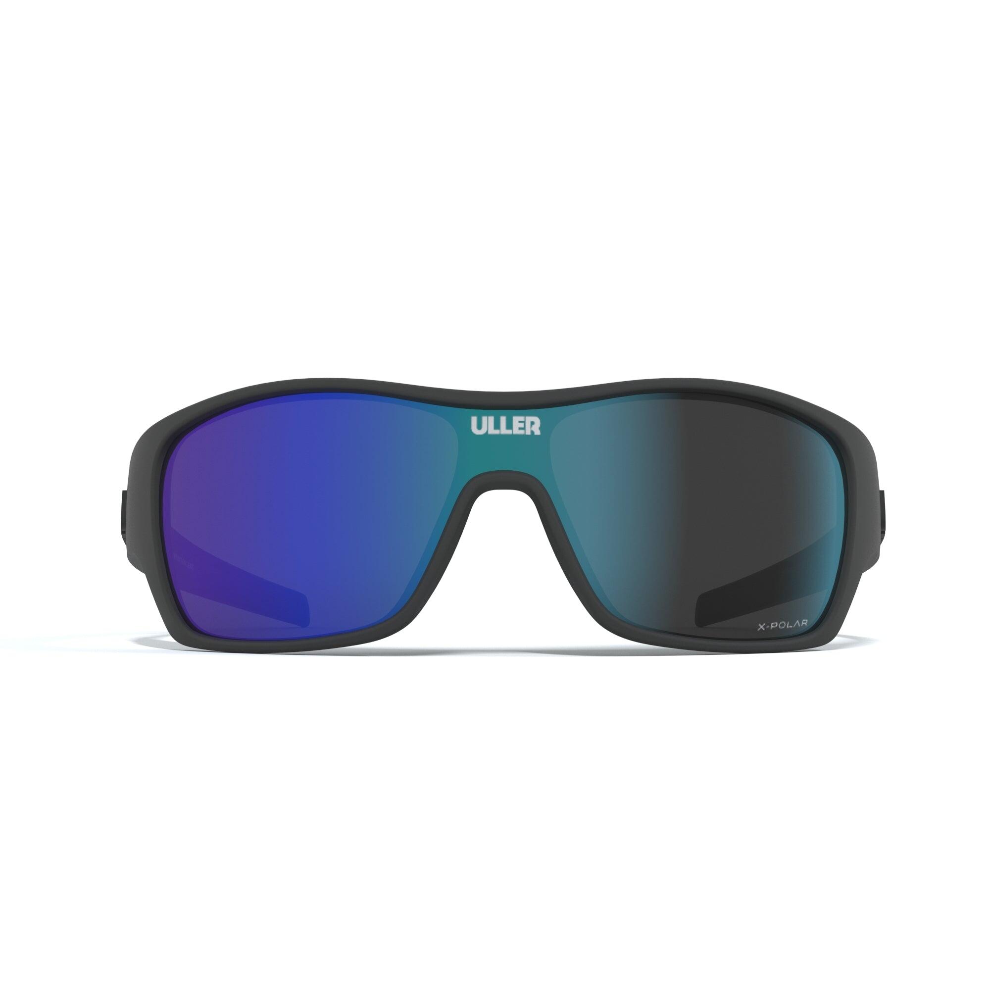 Unisex running ciclismo gafas deportivas UV400 Vulcano Uller Negro / Azul 2/5