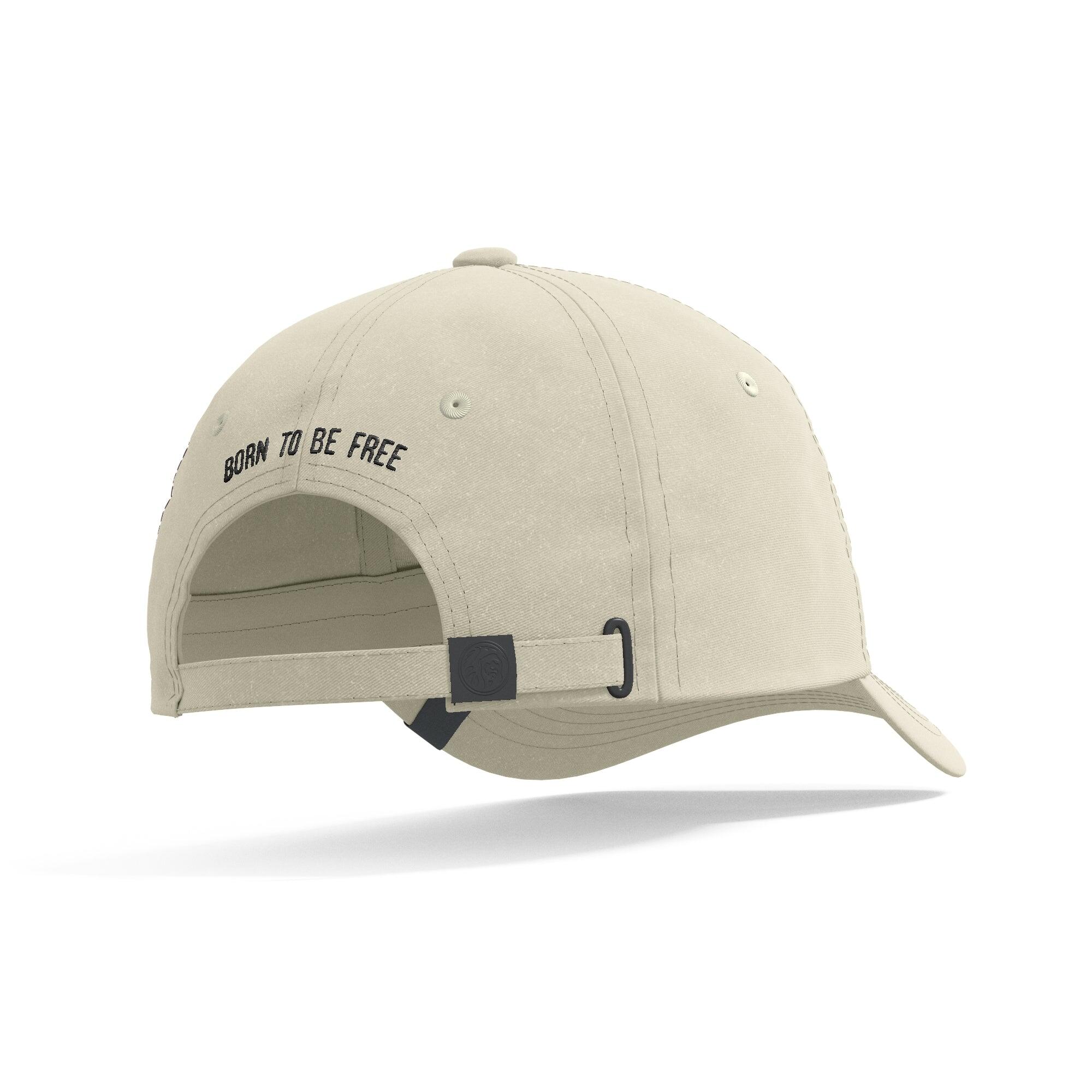Gorra Nature The Indian Face algodón ajustable visera curva beige 2/7