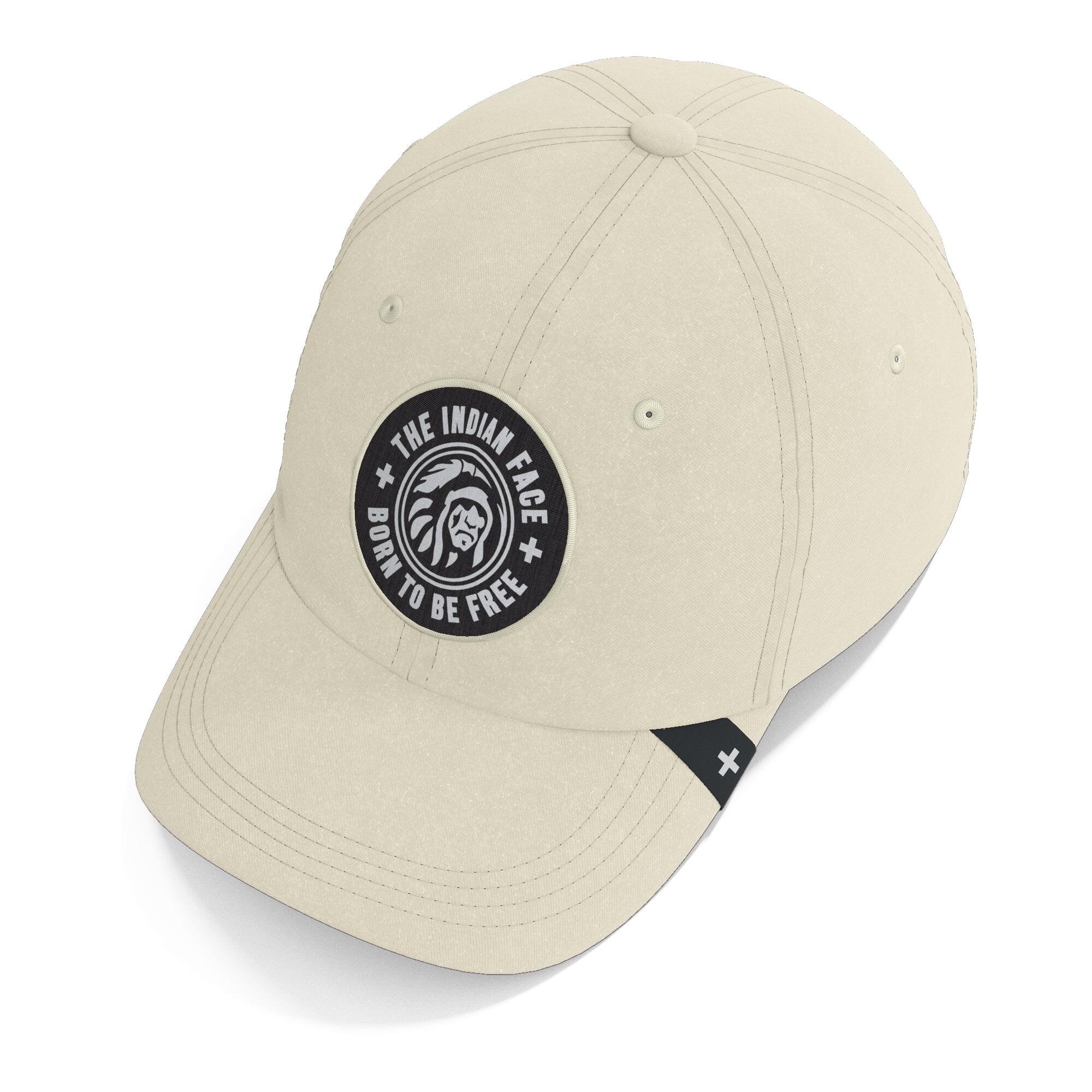 Gorra Nature The Indian Face algodón ajustable visera curva beige 3/7