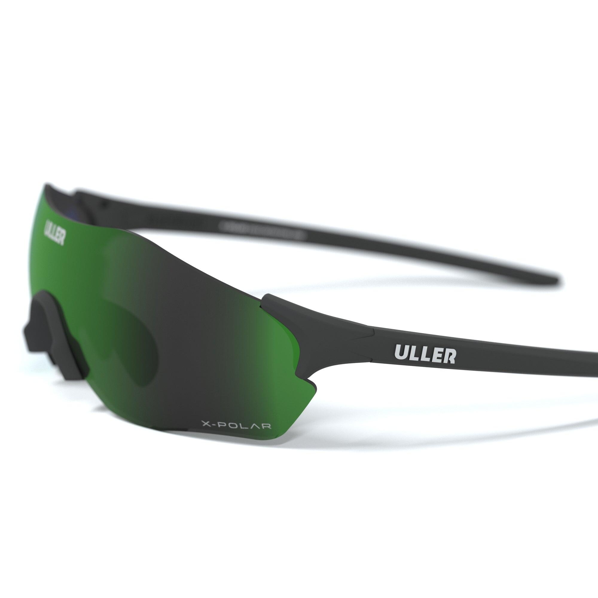 Gafas deportivas Impulse Uller® UV400 lentes intercambiables –  Negro / Verde 3/5