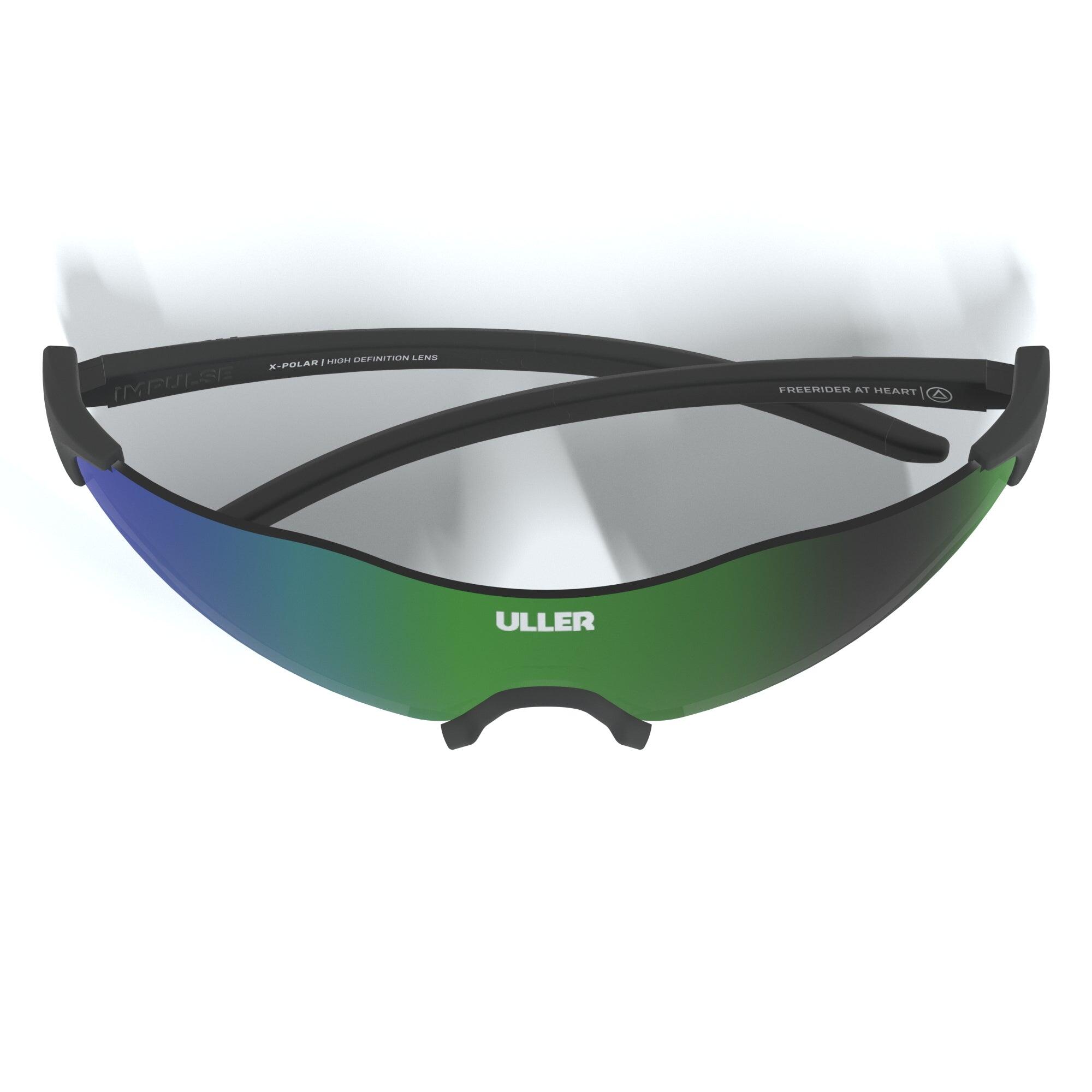 Gafas deportivas Impulse Uller® UV400 lentes intercambiables –  Negro / Verde 4/5